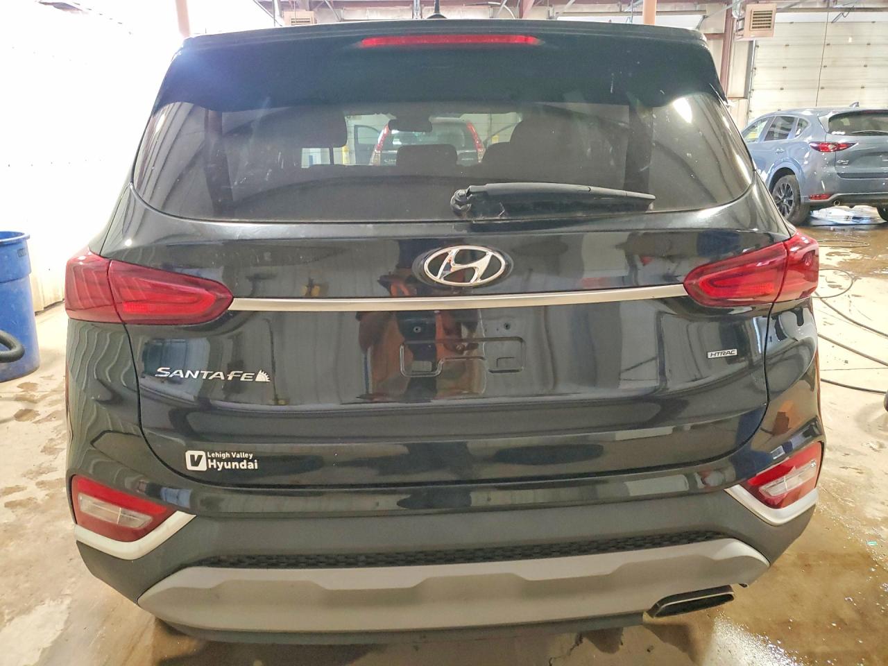 2020 Hyundai Santa Fe Se Черный vin: 5NMS2CAD7LH156983