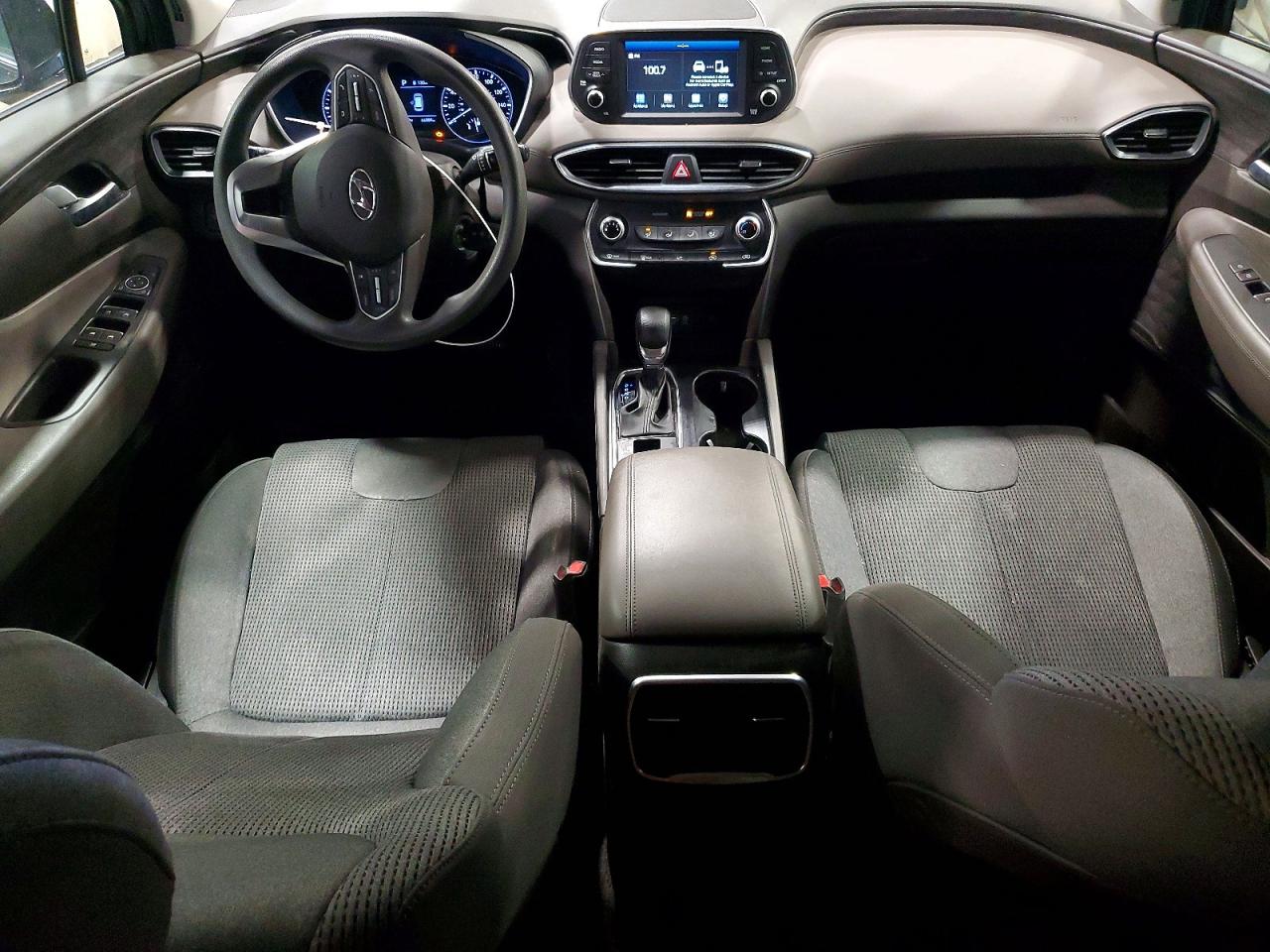 2020 Hyundai Santa Fe Se Черный vin: 5NMS2CAD7LH156983