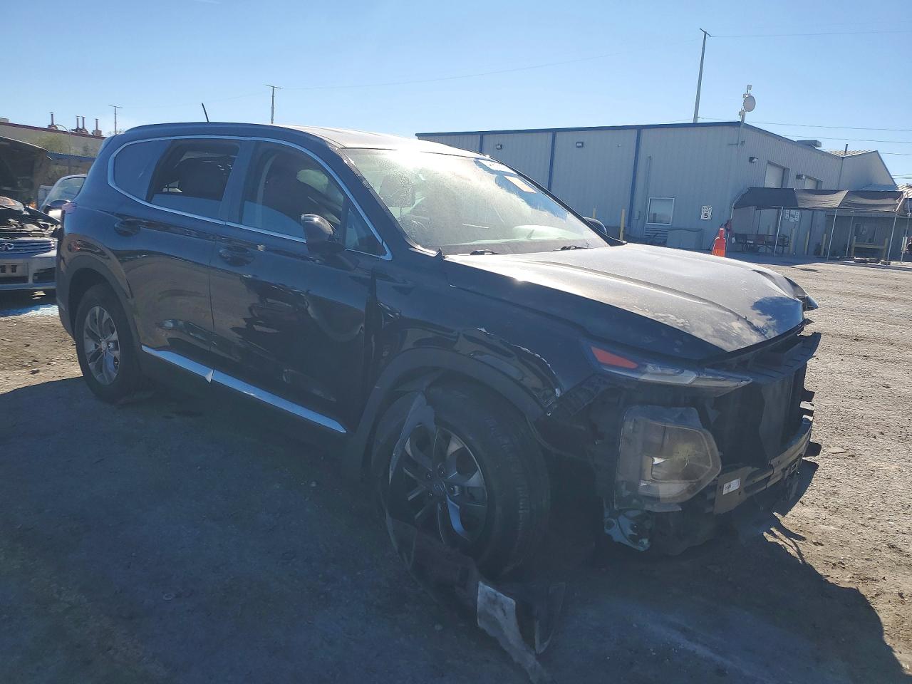 2020 Hyundai Santa Fe Se Black vin: 5NMS2CAD7LH181527