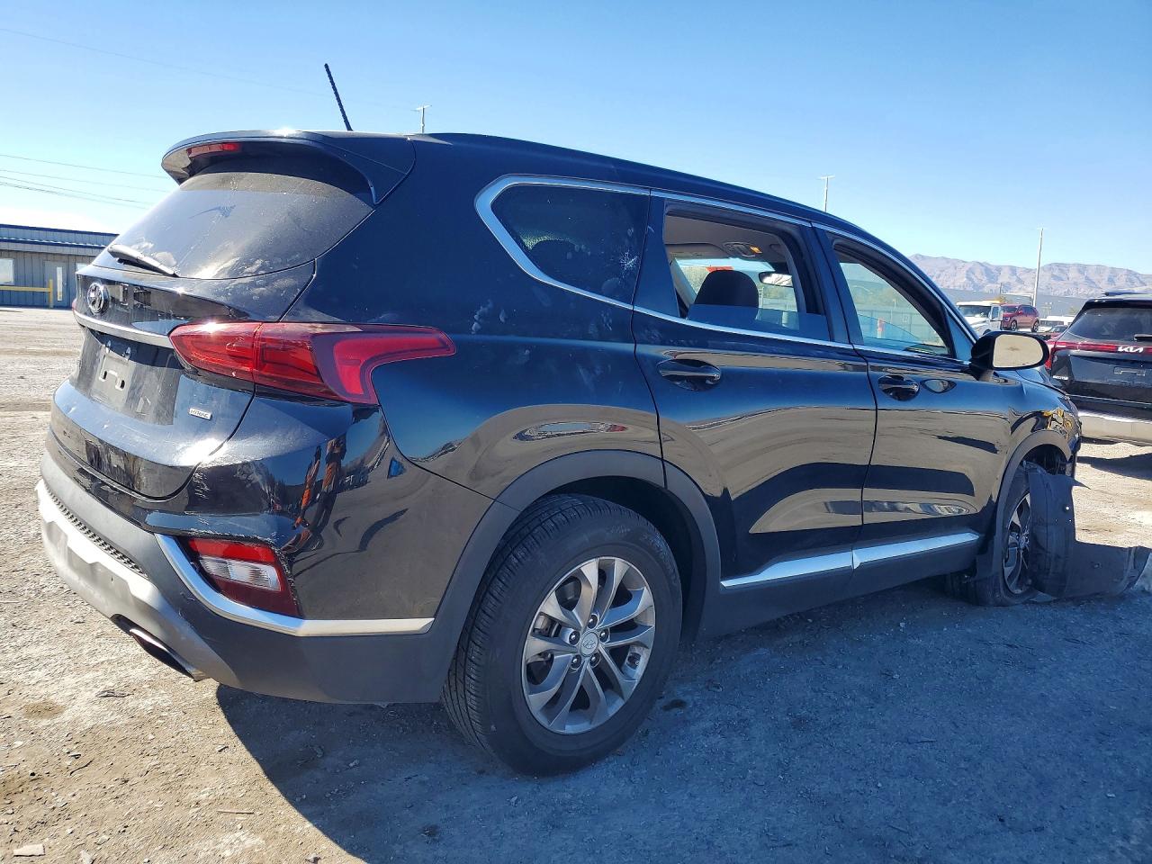 2020 Hyundai Santa Fe Se Black vin: 5NMS2CAD7LH181527