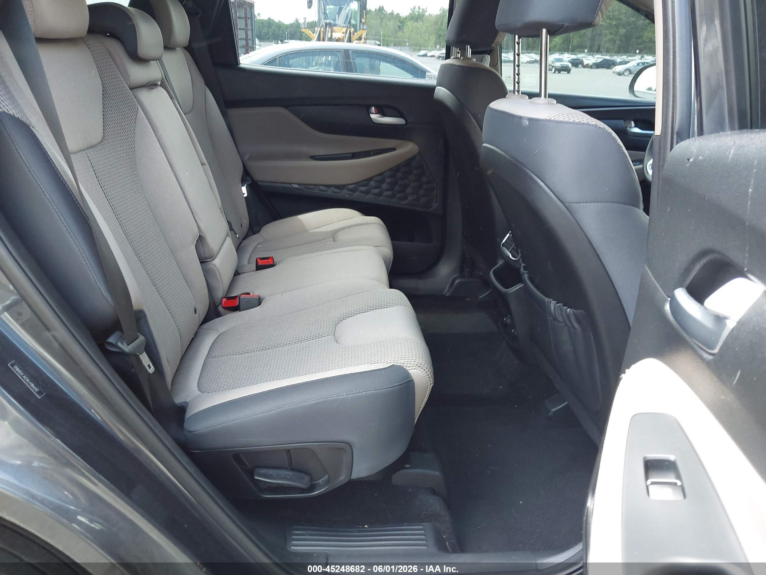 2020 Hyundai Santa Fe Se Gray vin: 5NMS2CADXLH186642