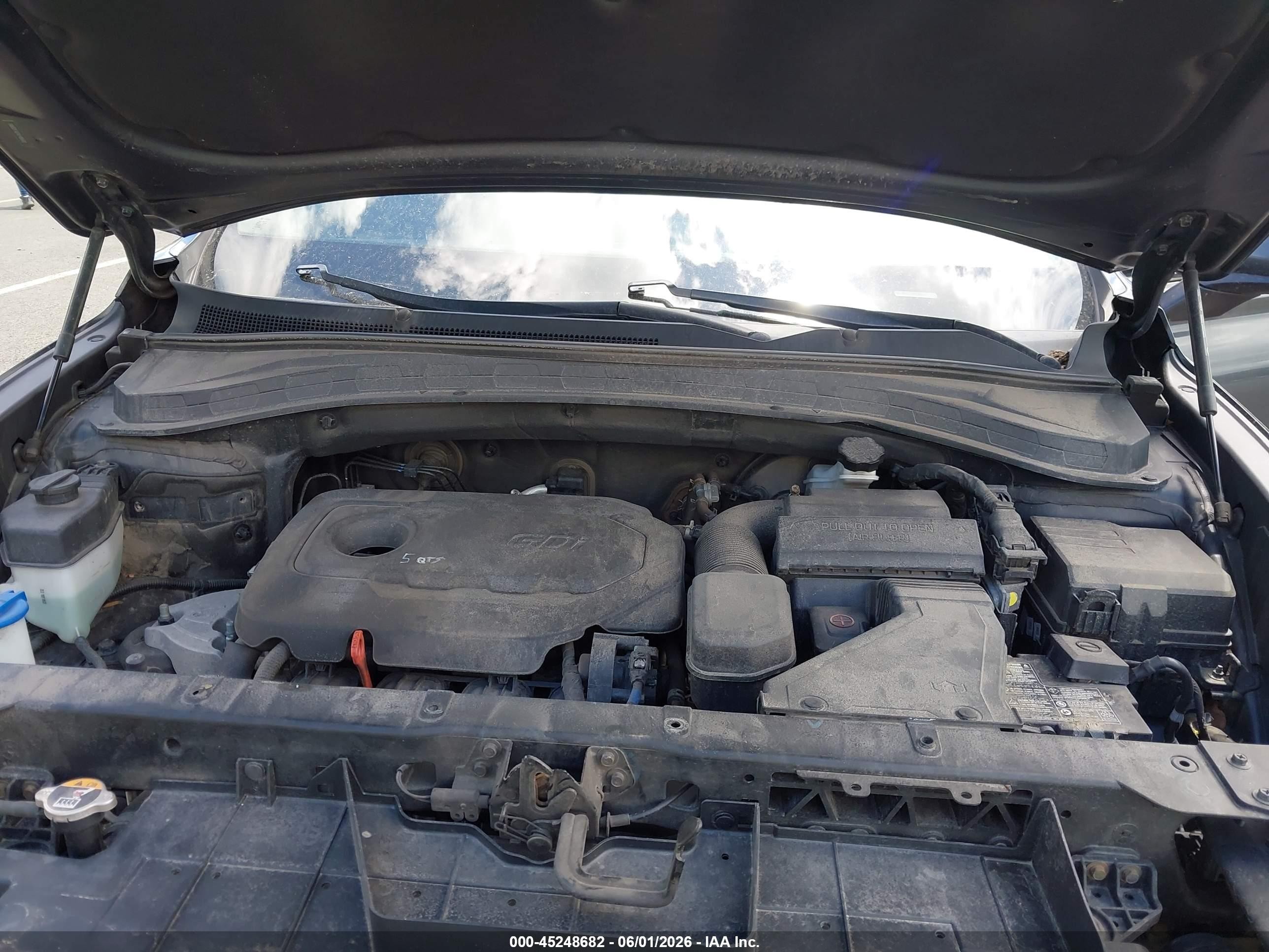 2020 Hyundai Santa Fe Se Gray vin: 5NMS2CADXLH186642