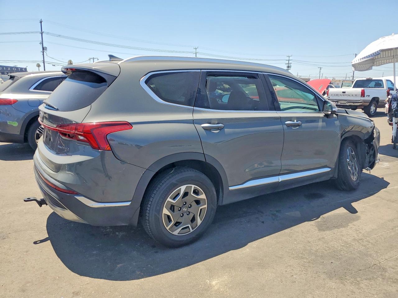 2023 Hyundai Santa Fe Blue Gray vin: 5NMS2DA15PH023222