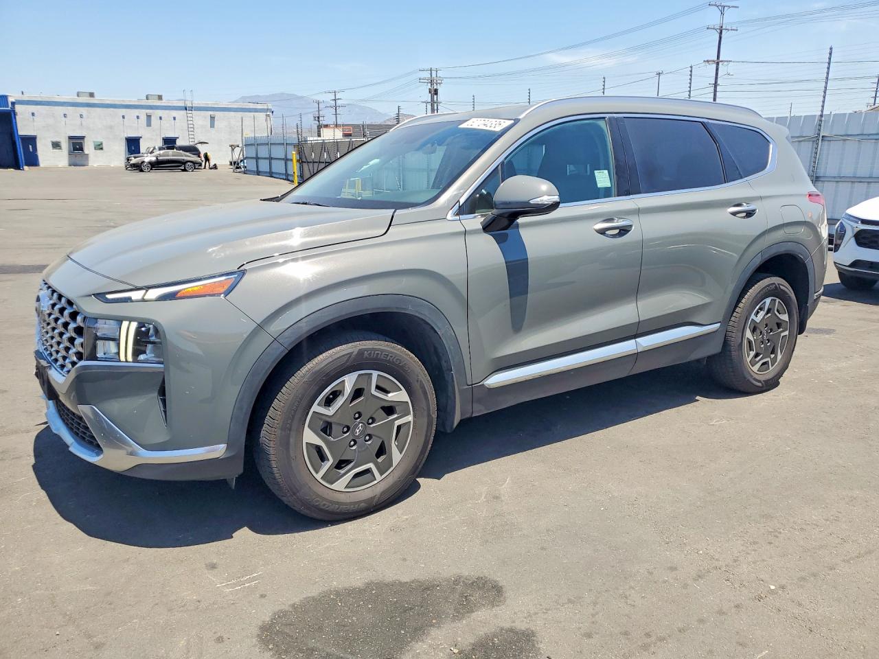2023 Hyundai Santa Fe Blue Gray vin: 5NMS2DA15PH023222