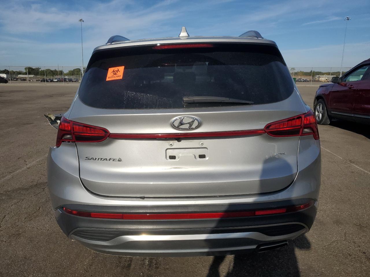 2021 Hyundai Santa Fe Sel Silver vin: 5NMS2DAJ0MH355130