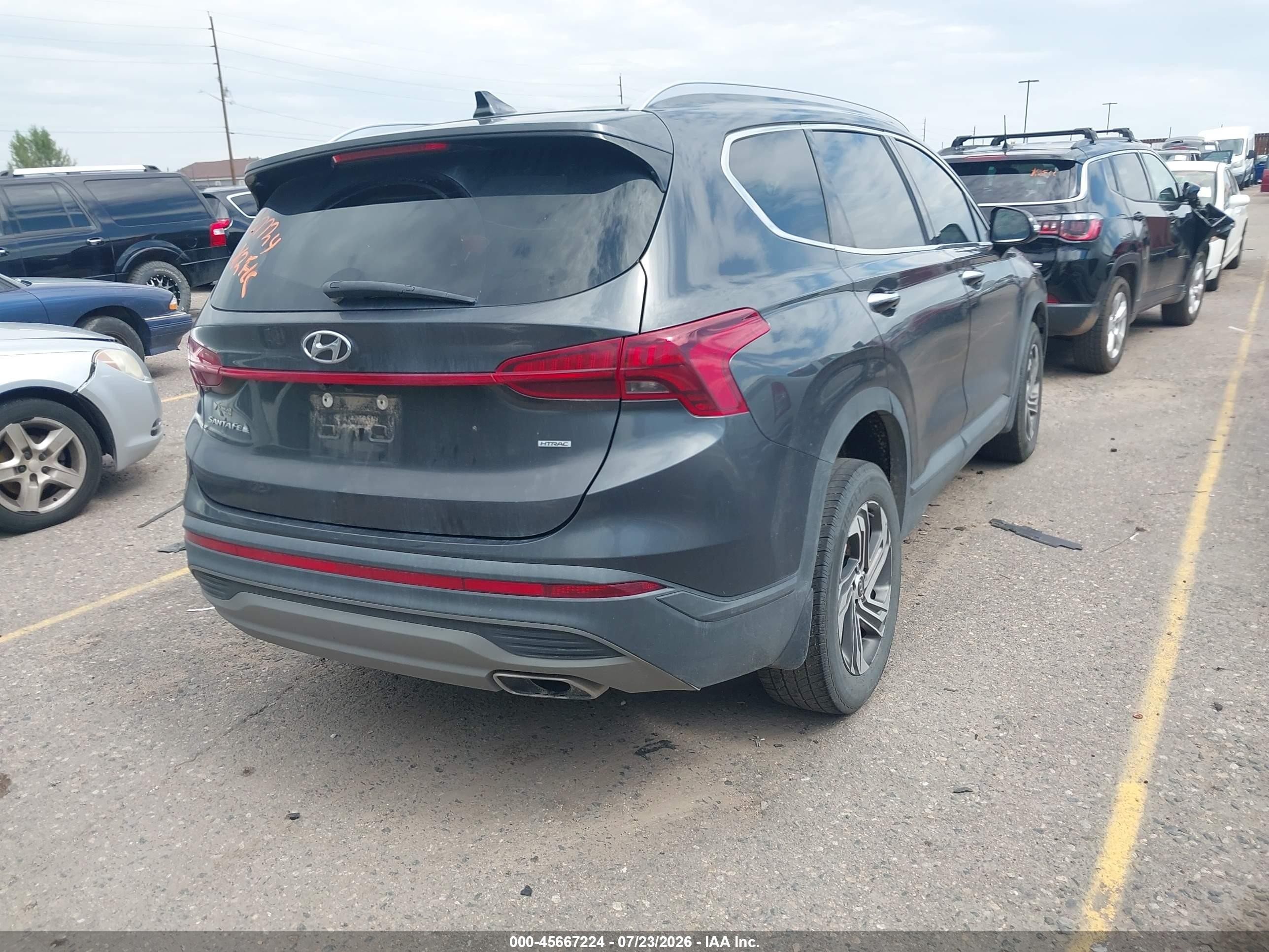 2023 Hyundai Santa Fe Sel Black vin: 5NMS2DAJ1PH516718