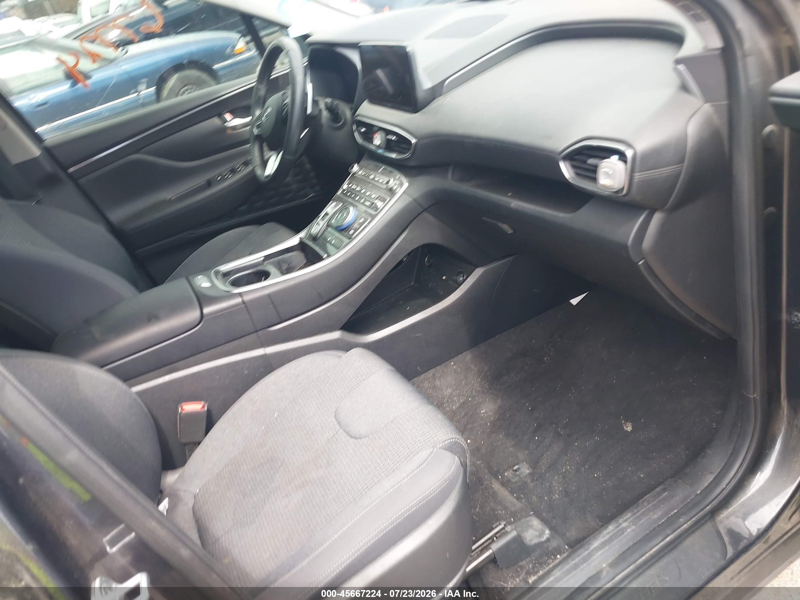 2023 Hyundai Santa Fe Sel Black vin: 5NMS2DAJ1PH516718