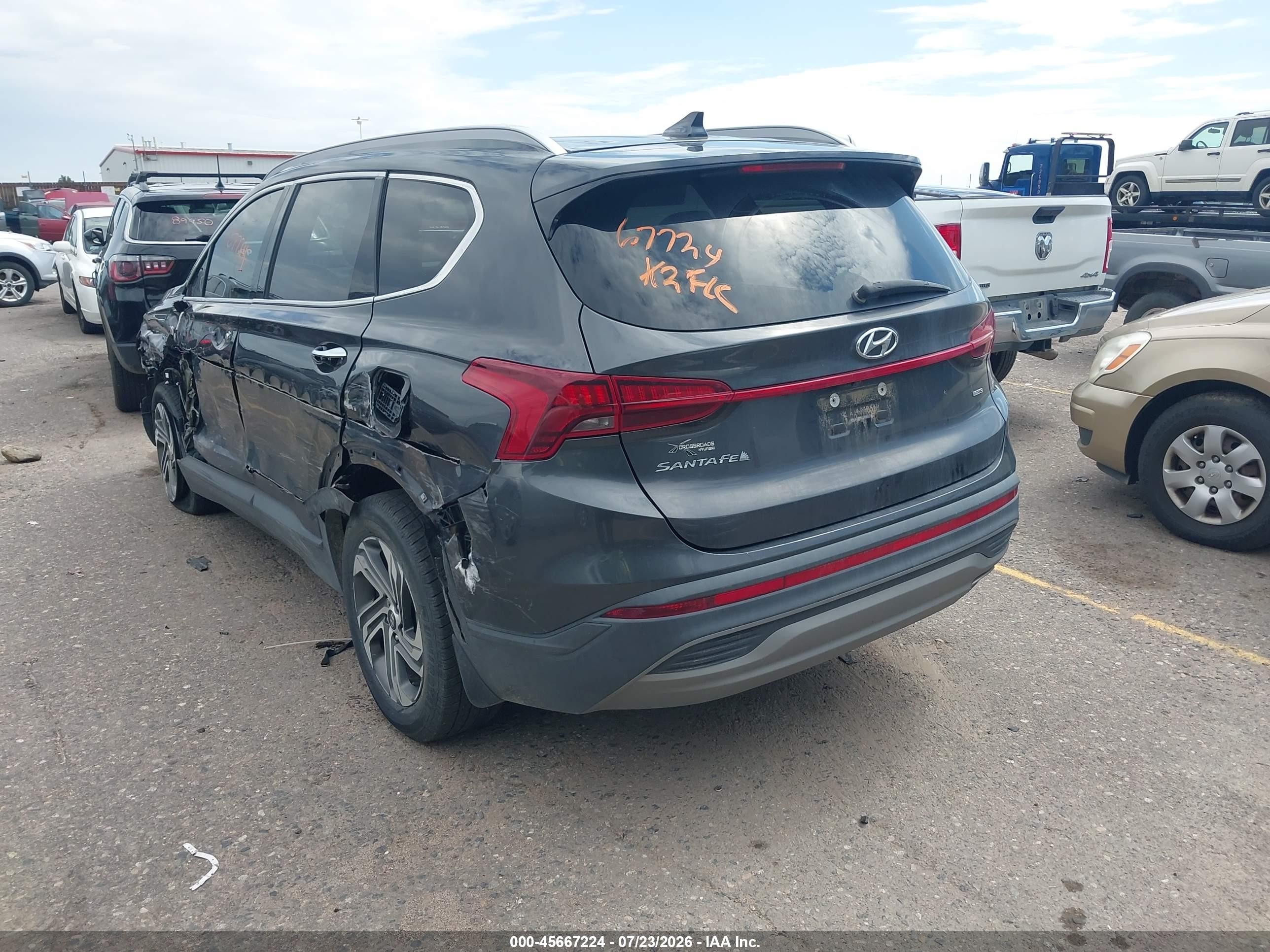 2023 Hyundai Santa Fe Sel Black vin: 5NMS2DAJ1PH516718