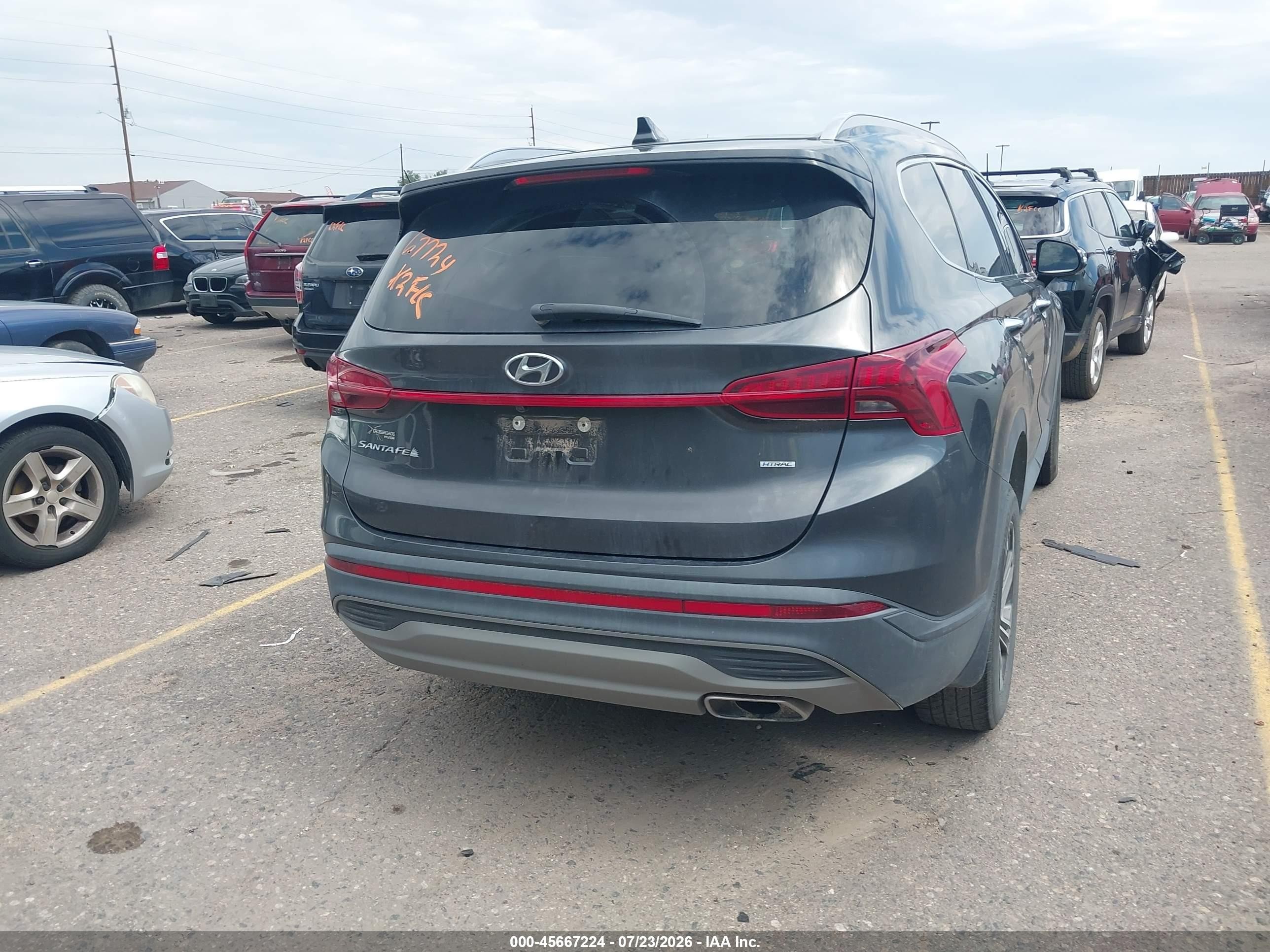 2023 Hyundai Santa Fe Sel Black vin: 5NMS2DAJ1PH516718