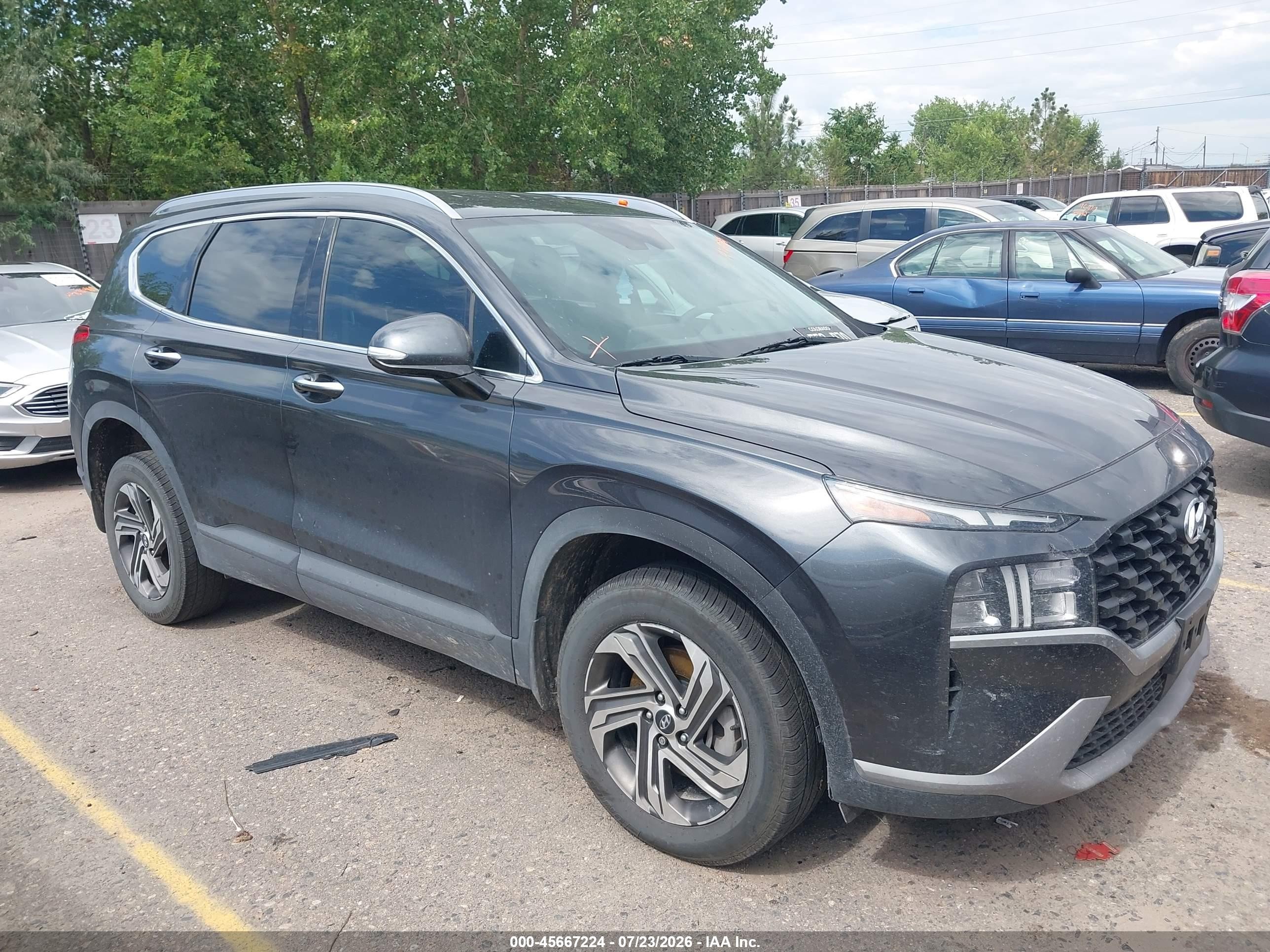 2023 Hyundai Santa Fe Sel Black vin: 5NMS2DAJ1PH516718