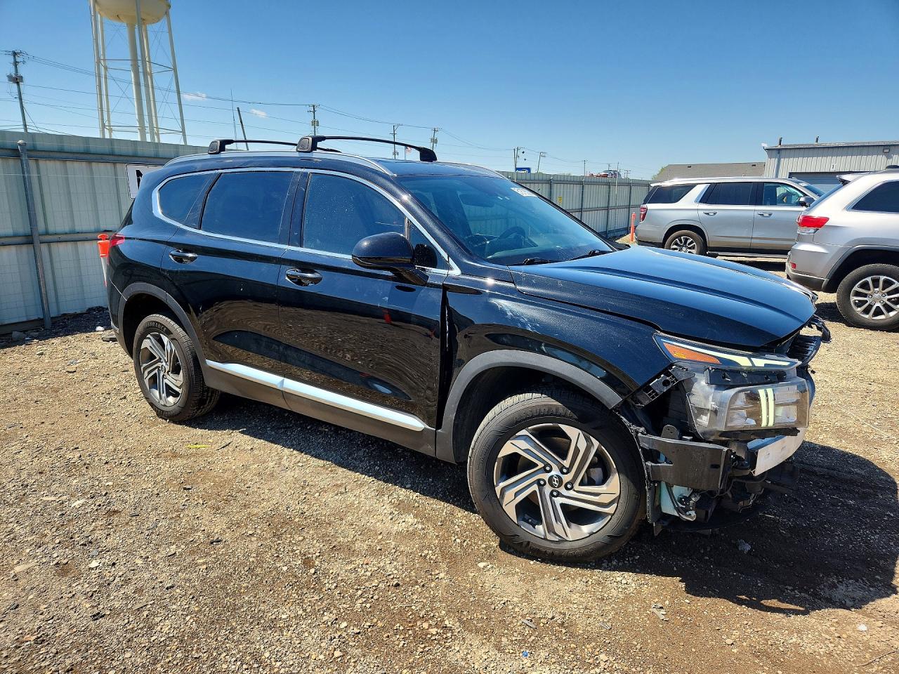 2022 Hyundai Santa Fe Sel Black vin: 5NMS2DAJ2NH385232