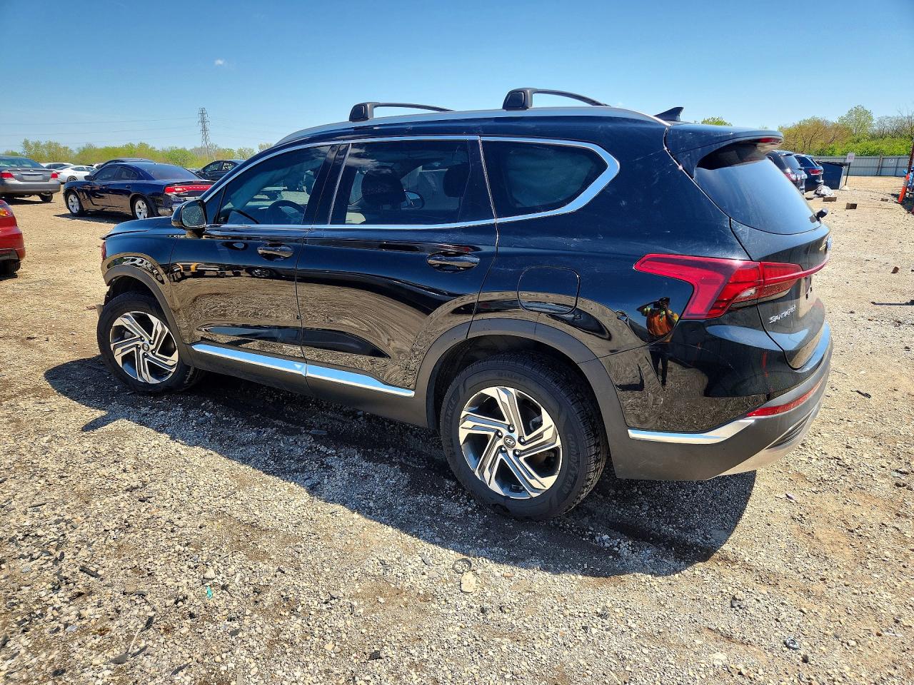 2022 Hyundai Santa Fe Sel Black vin: 5NMS2DAJ2NH385232