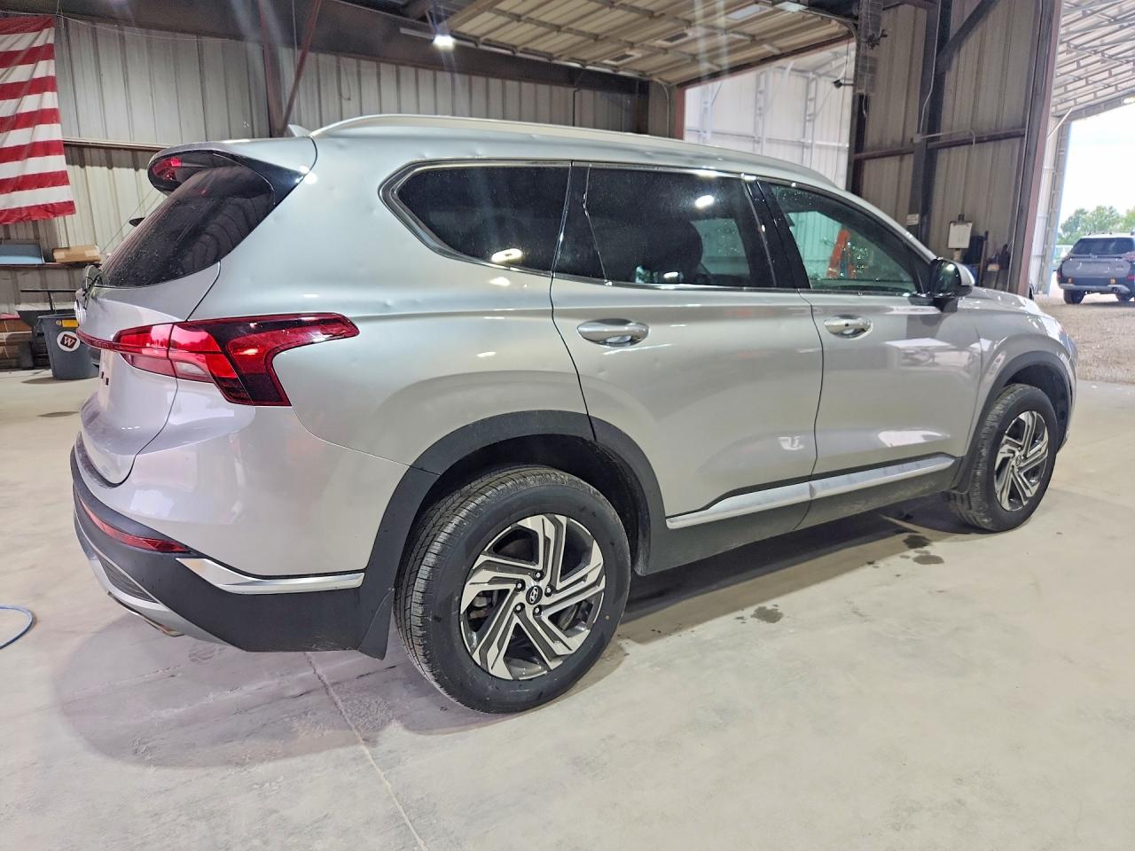 2022 Hyundai Santa Fe Sel Silver vin: 5NMS2DAJ2NH477716