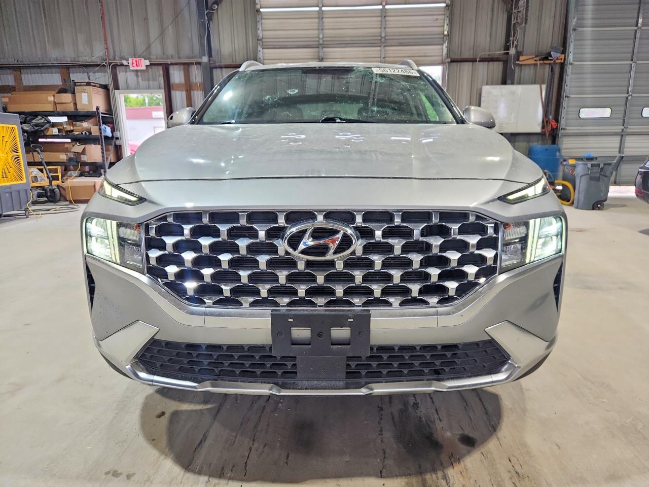 2022 Hyundai Santa Fe Sel Silver vin: 5NMS2DAJ2NH477716