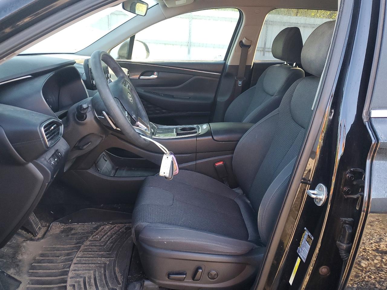 2022 Hyundai Santa Fe Sel Black vin: 5NMS2DAJ4NH425343