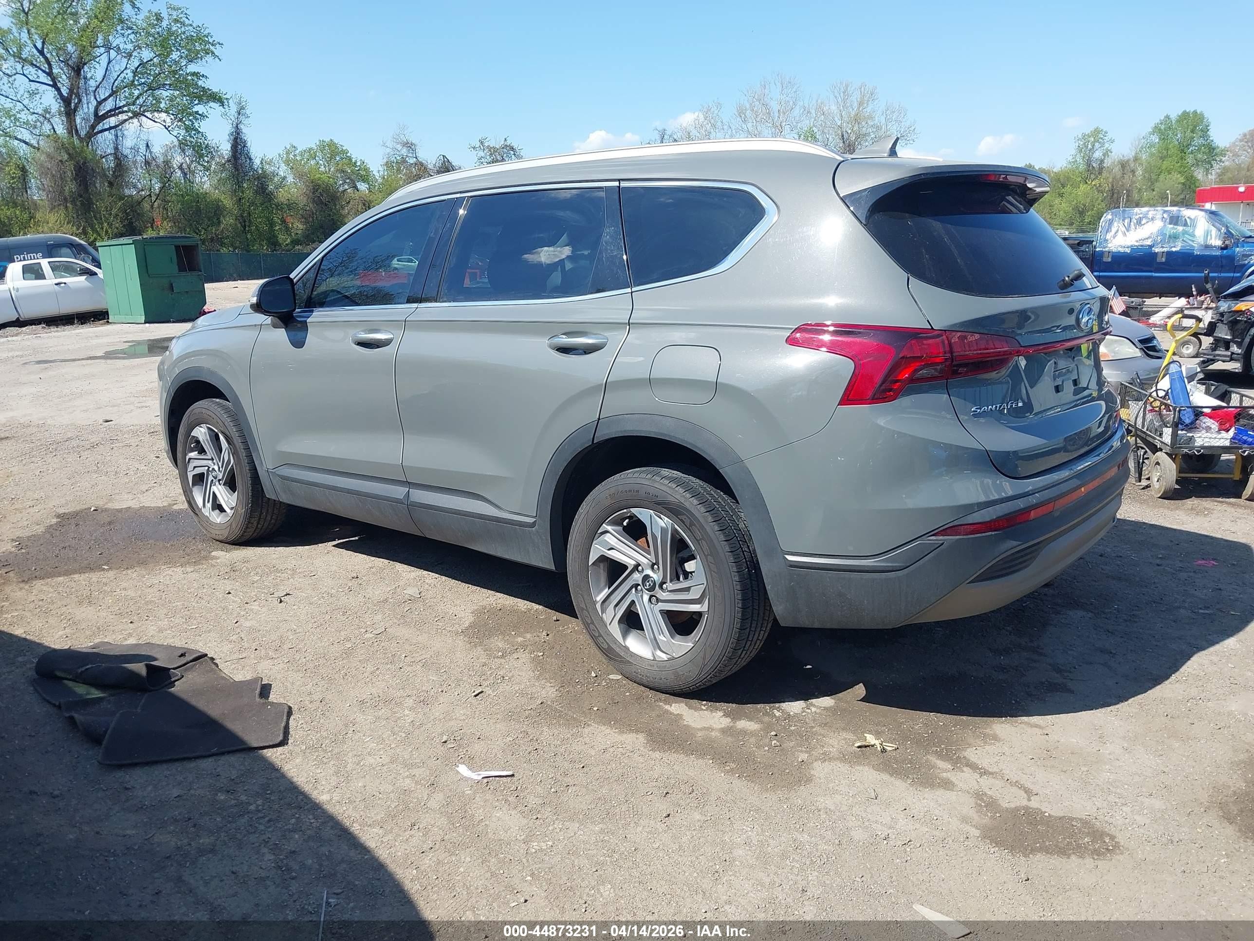 2023 Hyundai Santa Fe Sel Gray vin: 5NMS2DAJ4PH483746