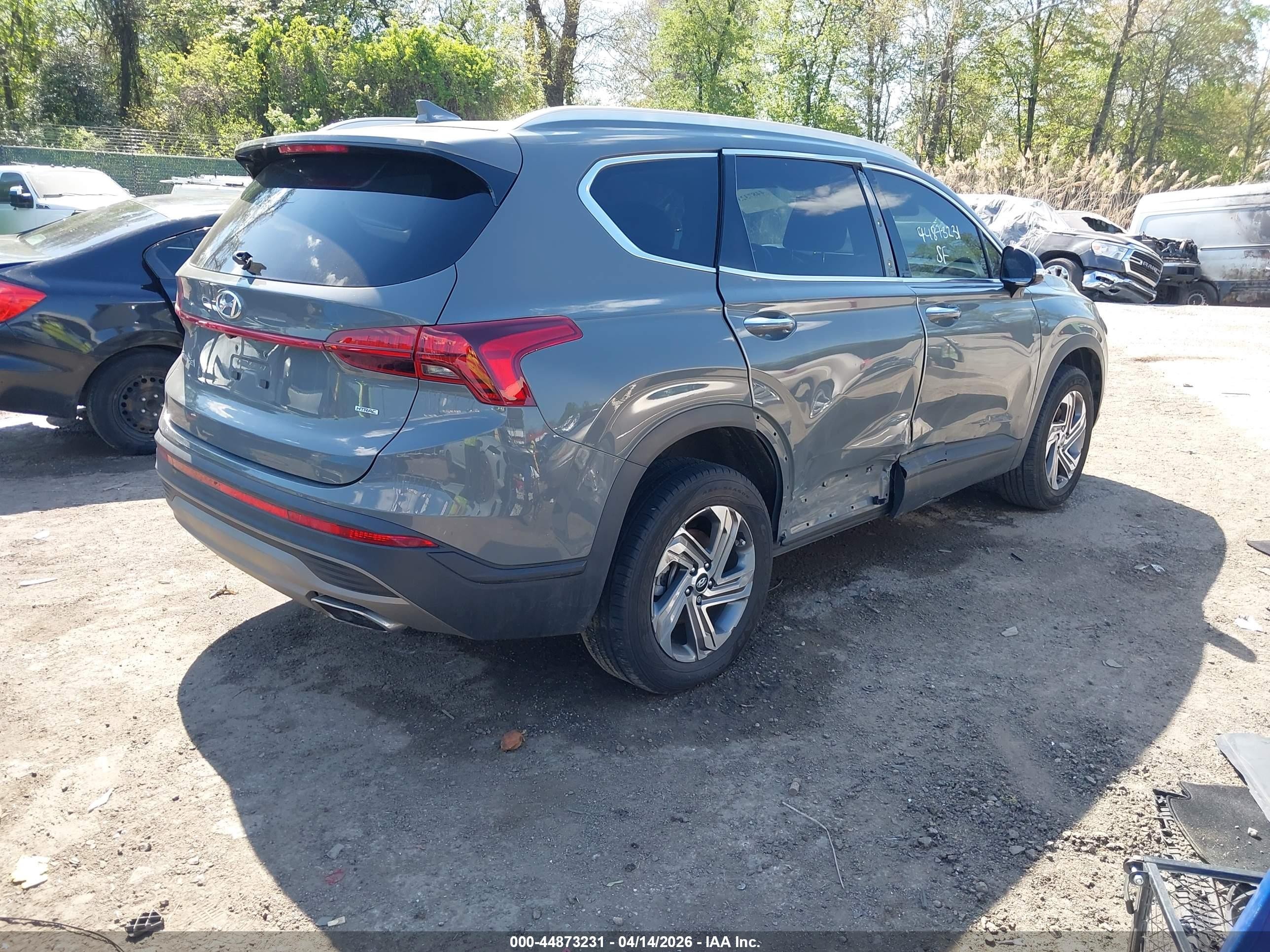 2023 Hyundai Santa Fe Sel Gray vin: 5NMS2DAJ4PH483746