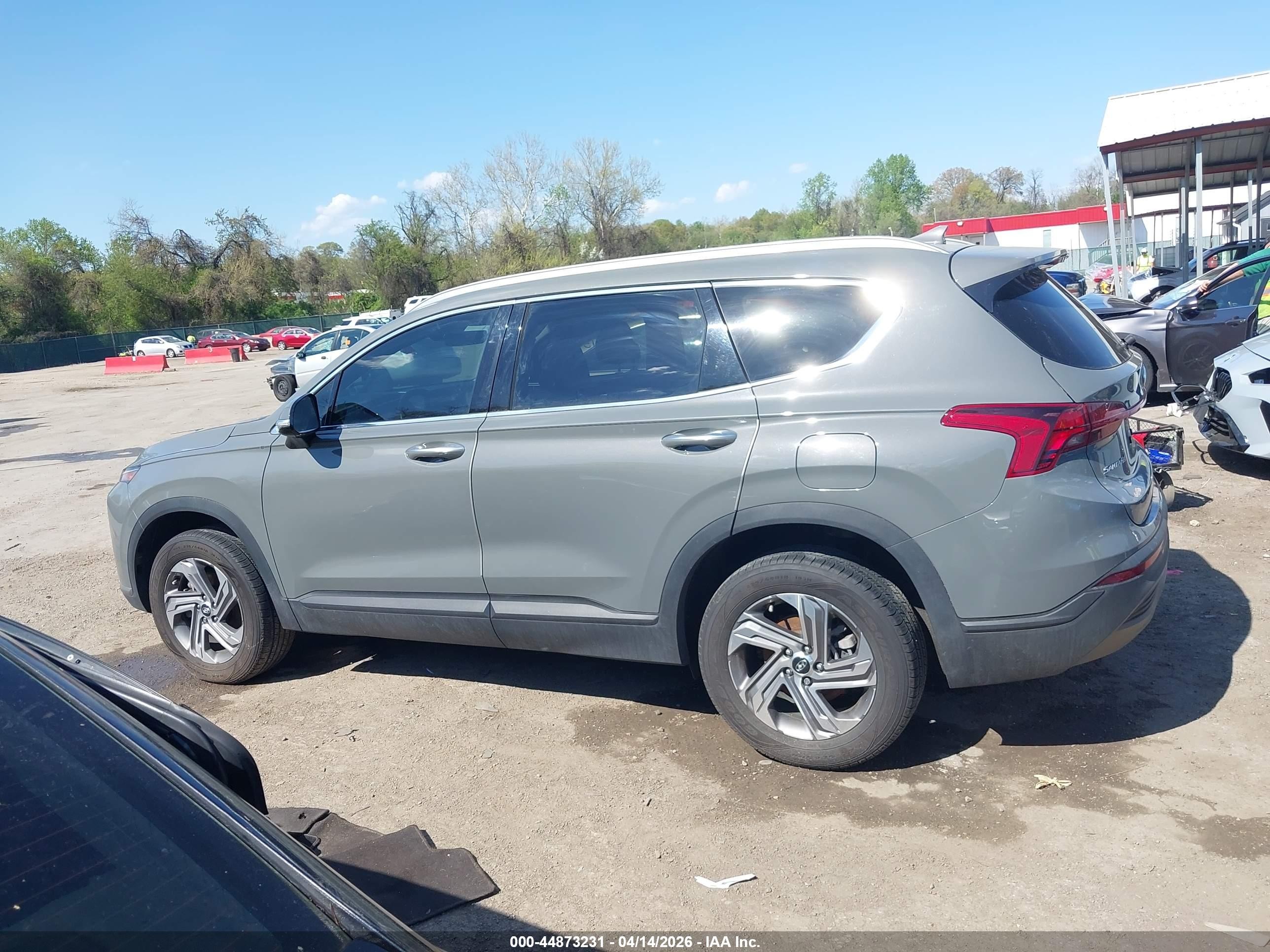 2023 Hyundai Santa Fe Sel Gray vin: 5NMS2DAJ4PH483746