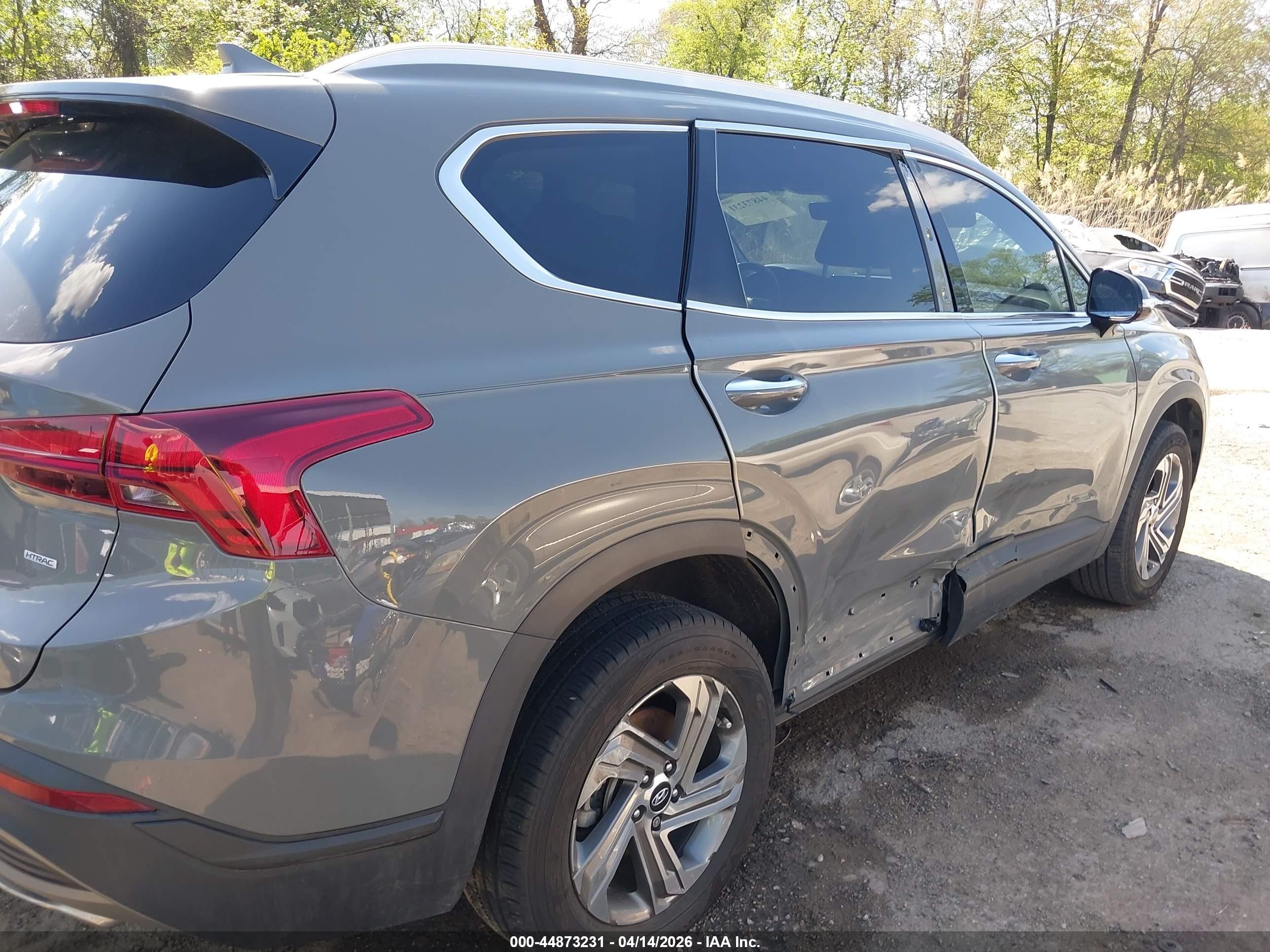 2023 Hyundai Santa Fe Sel Gray vin: 5NMS2DAJ4PH483746