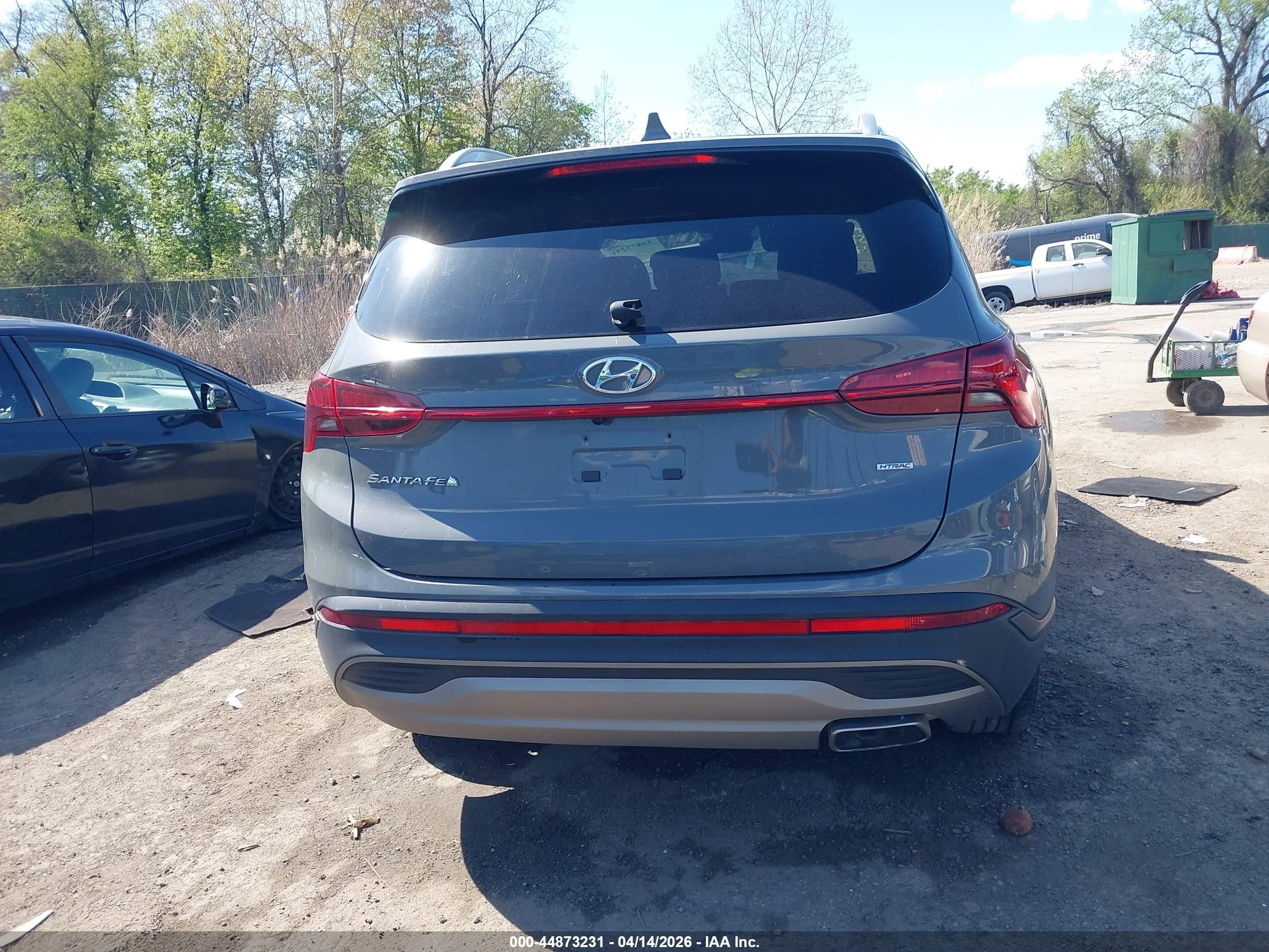 2023 Hyundai Santa Fe Sel Gray vin: 5NMS2DAJ4PH483746