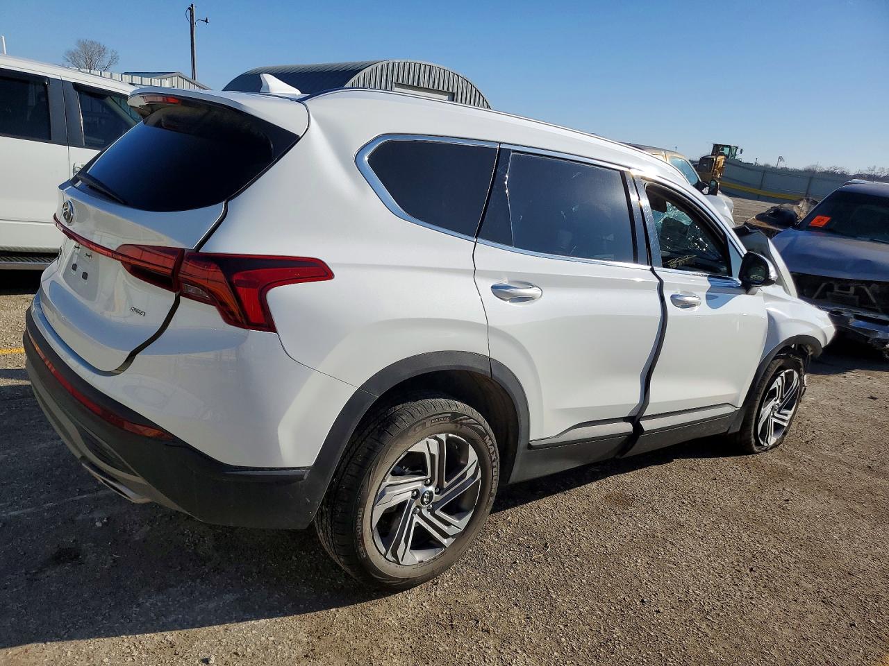 2023 Hyundai Santa Fe Sel White vin: 5NMS2DAJ4PH639428