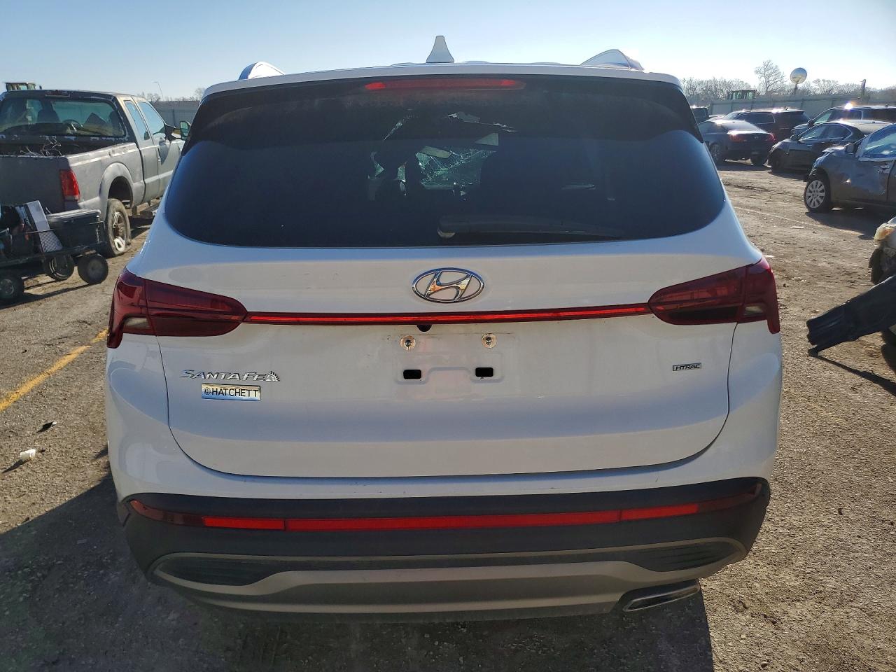 2023 Hyundai Santa Fe Sel White vin: 5NMS2DAJ4PH639428
