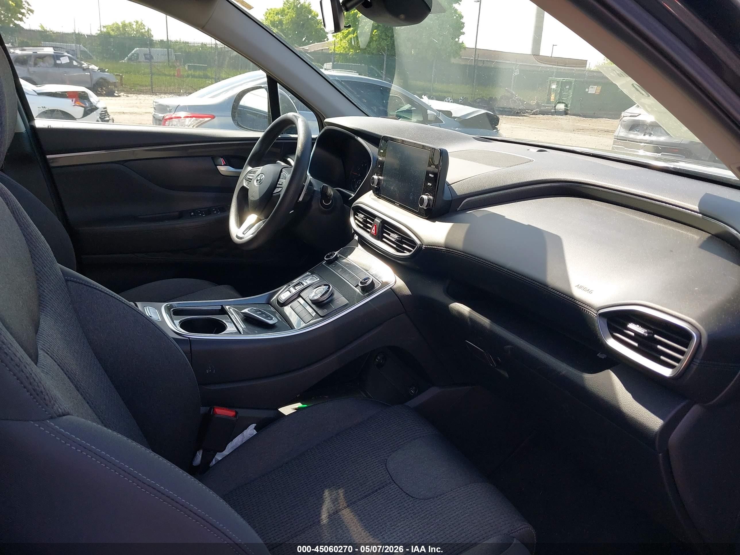 2022 Hyundai Santa Fe Sel Серый vin: 5NMS2DAJ5NH481856