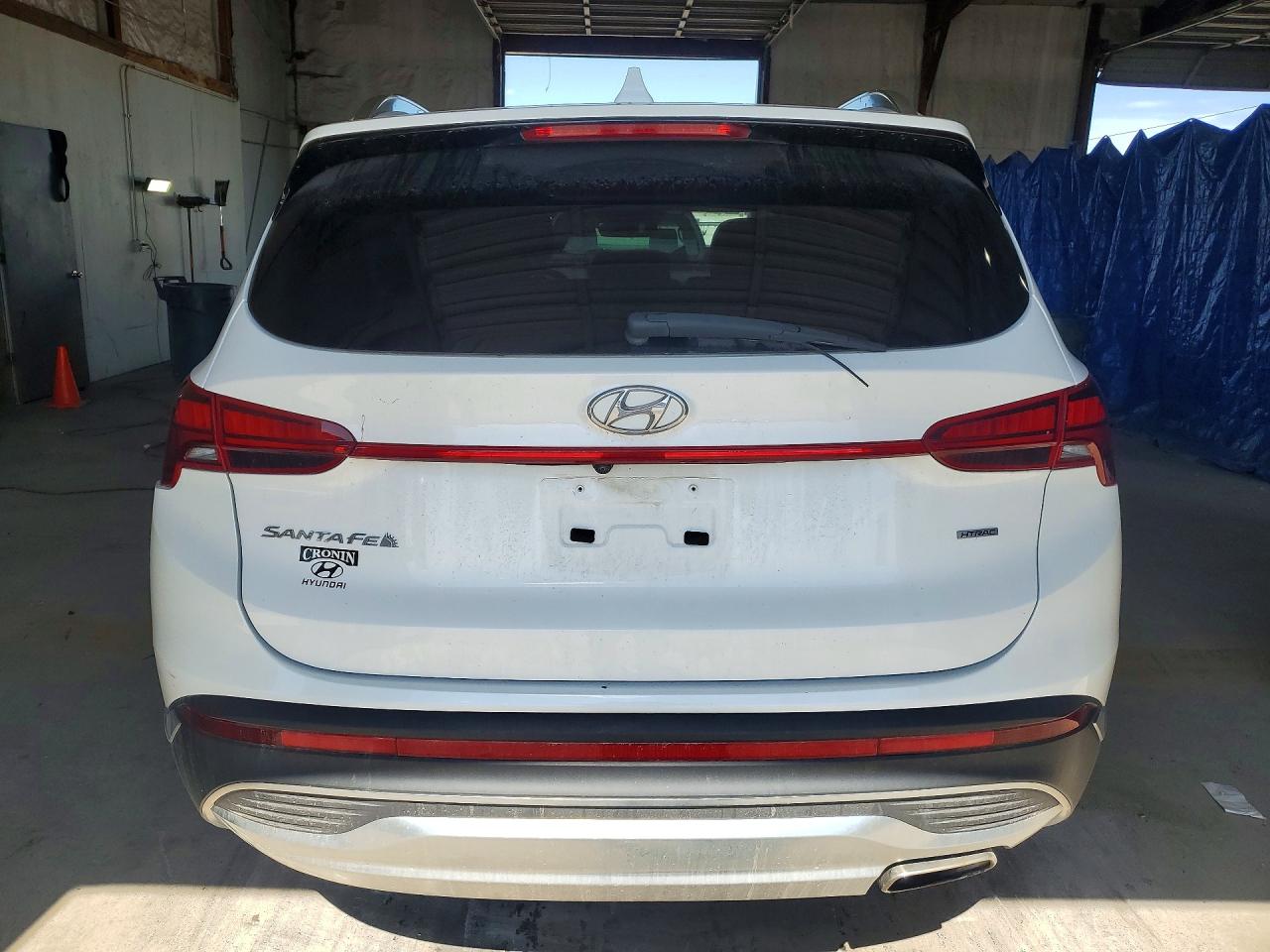 2022 Hyundai Santa Fe Sel White vin: 5NMS2DAJ9NH390038