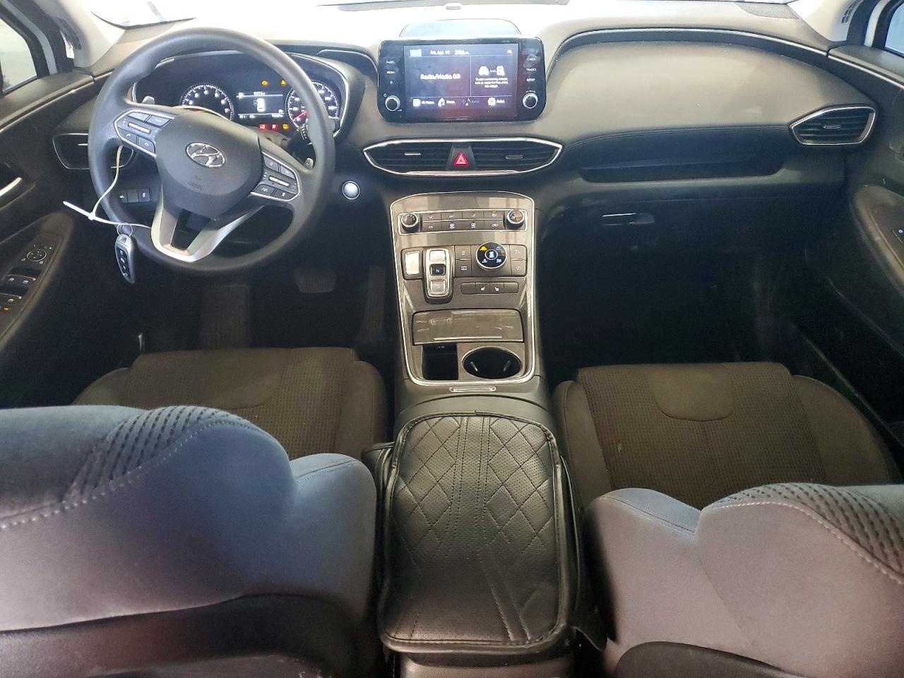 2022 Hyundai Santa Fe Sel White vin: 5NMS2DAJ9NH390038