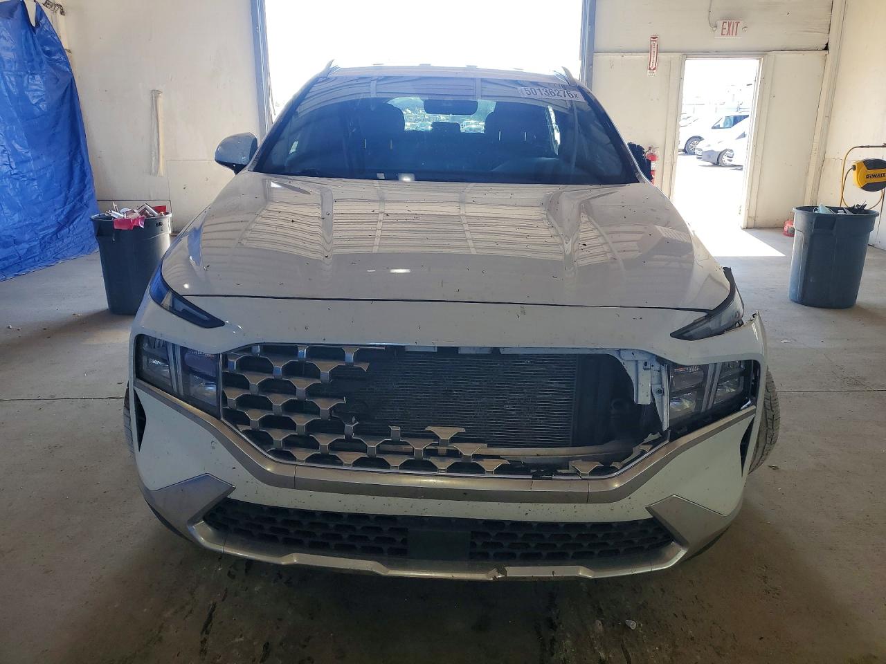 2022 Hyundai Santa Fe Sel White vin: 5NMS2DAJ9NH390038