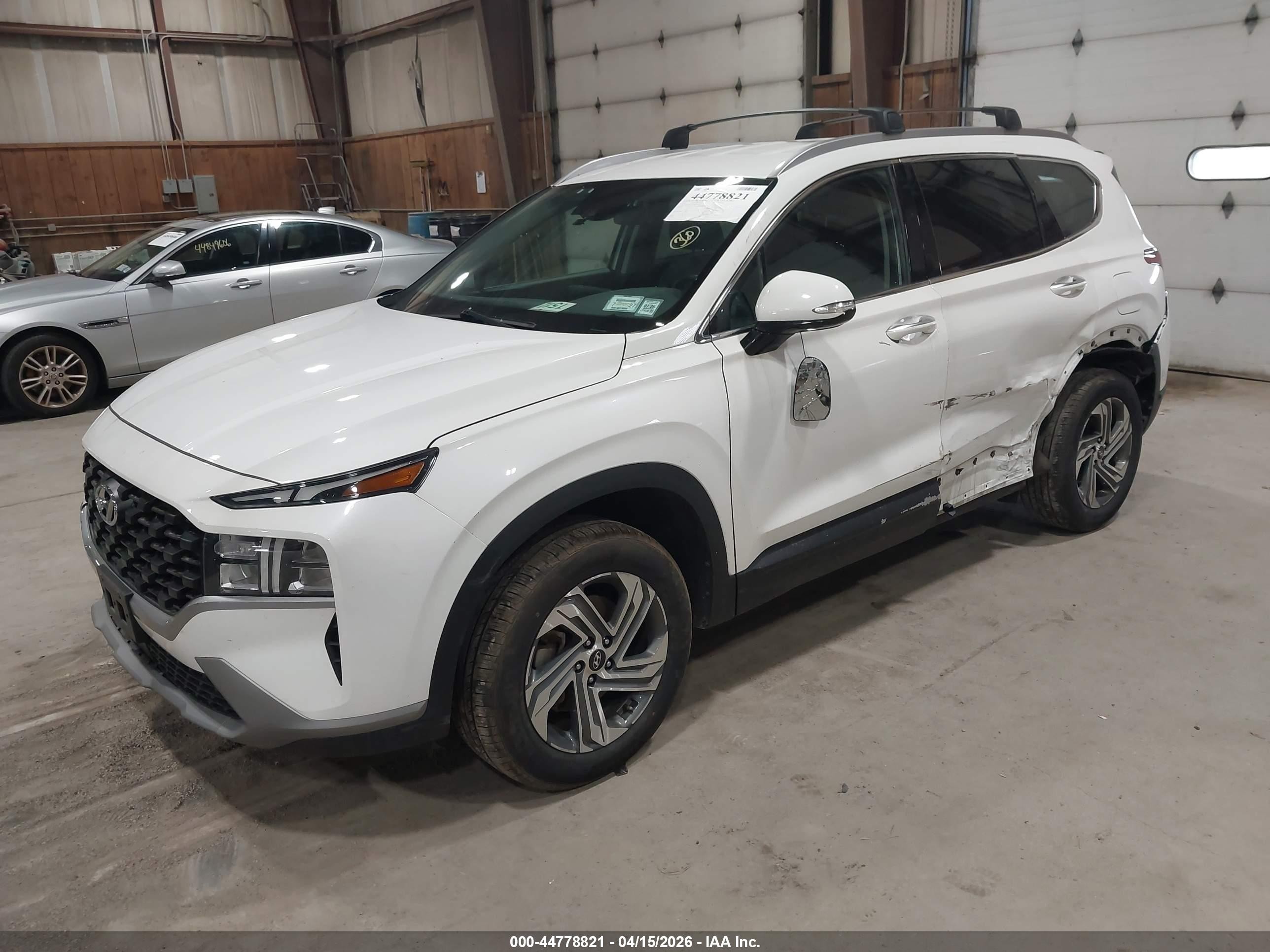 2023 Hyundai Santa Fe Sel White vin: 5NMS2DAJXPH600780