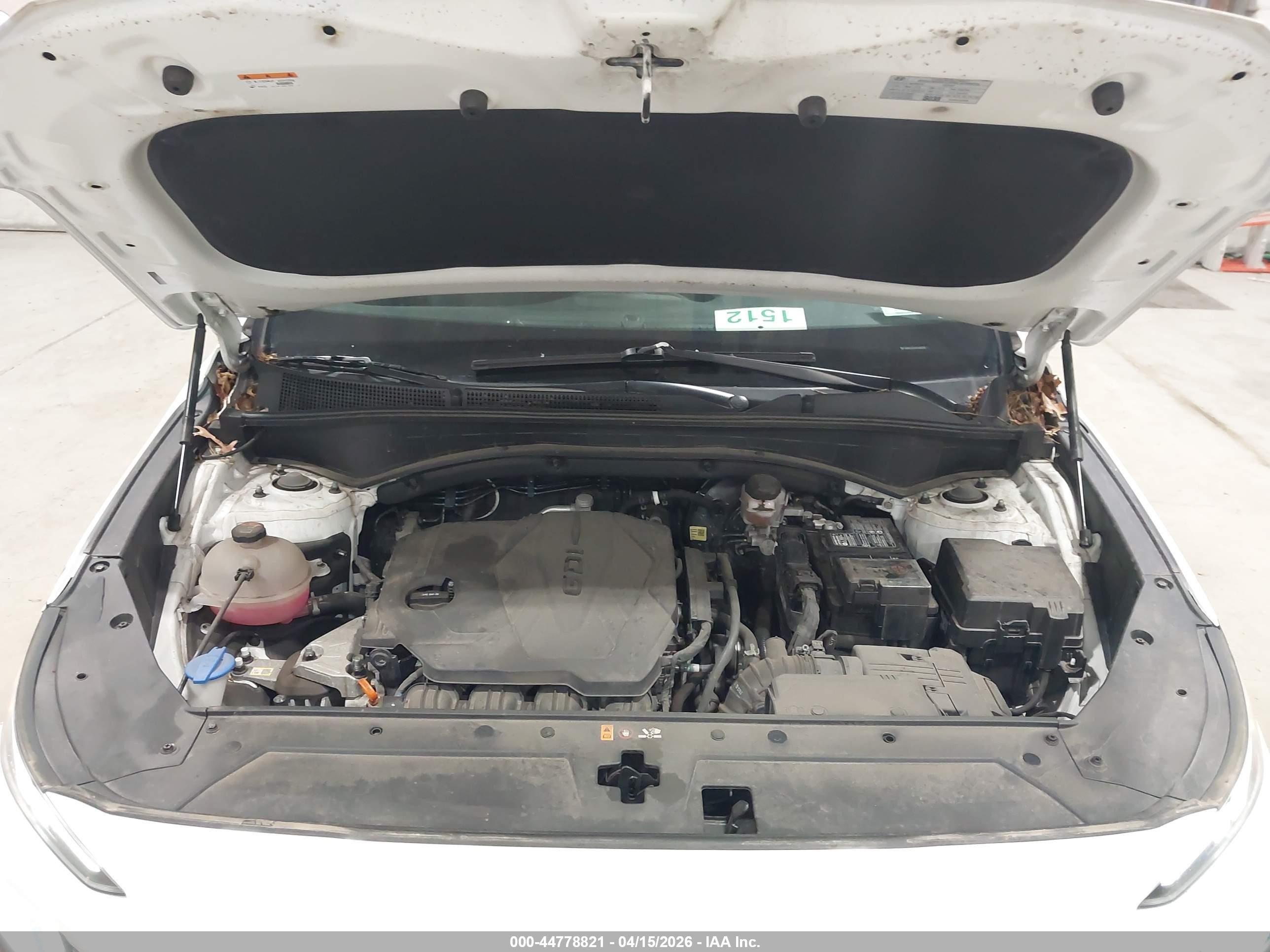 2023 Hyundai Santa Fe Sel White vin: 5NMS2DAJXPH600780