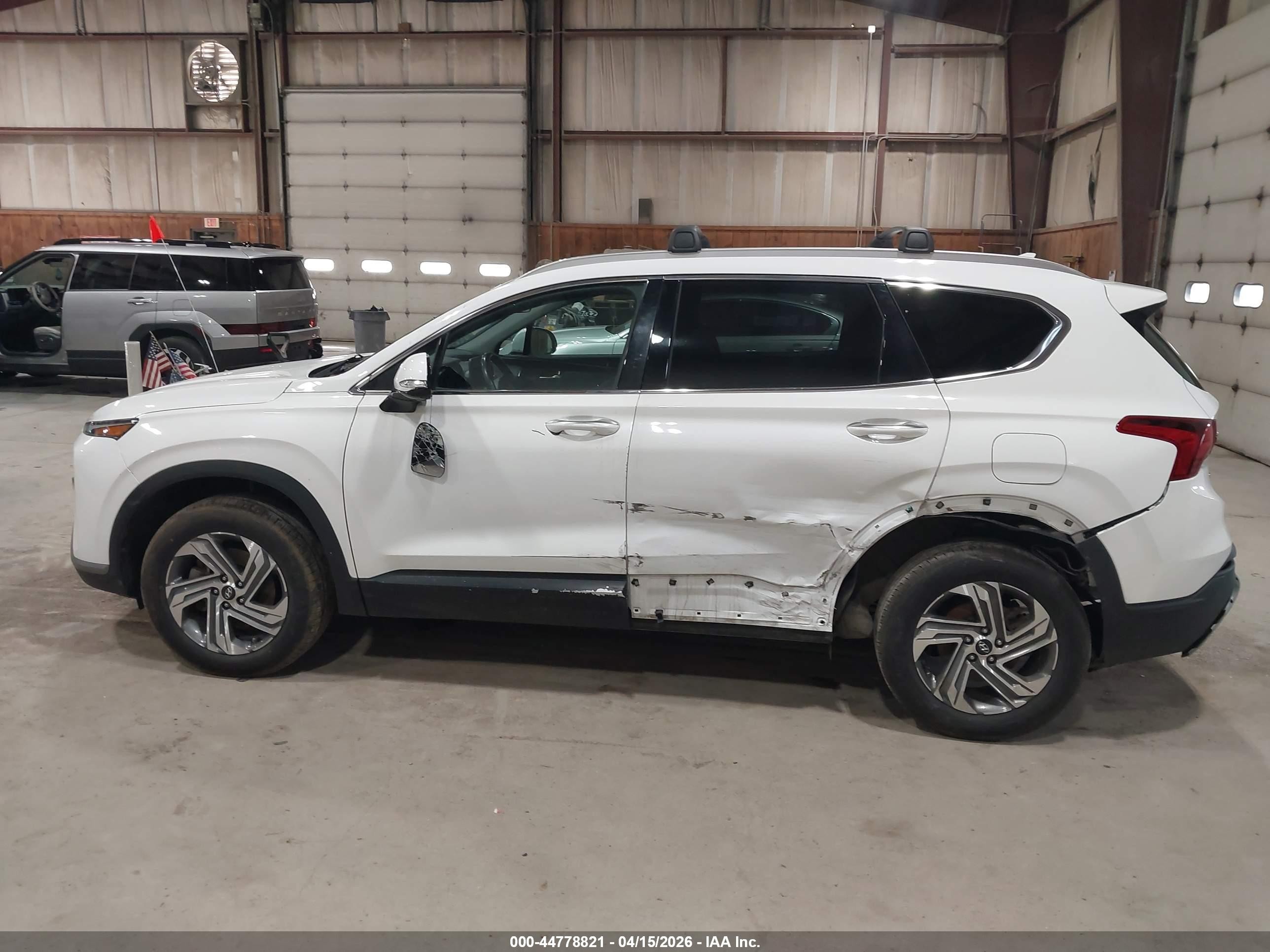 2023 Hyundai Santa Fe Sel White vin: 5NMS2DAJXPH600780