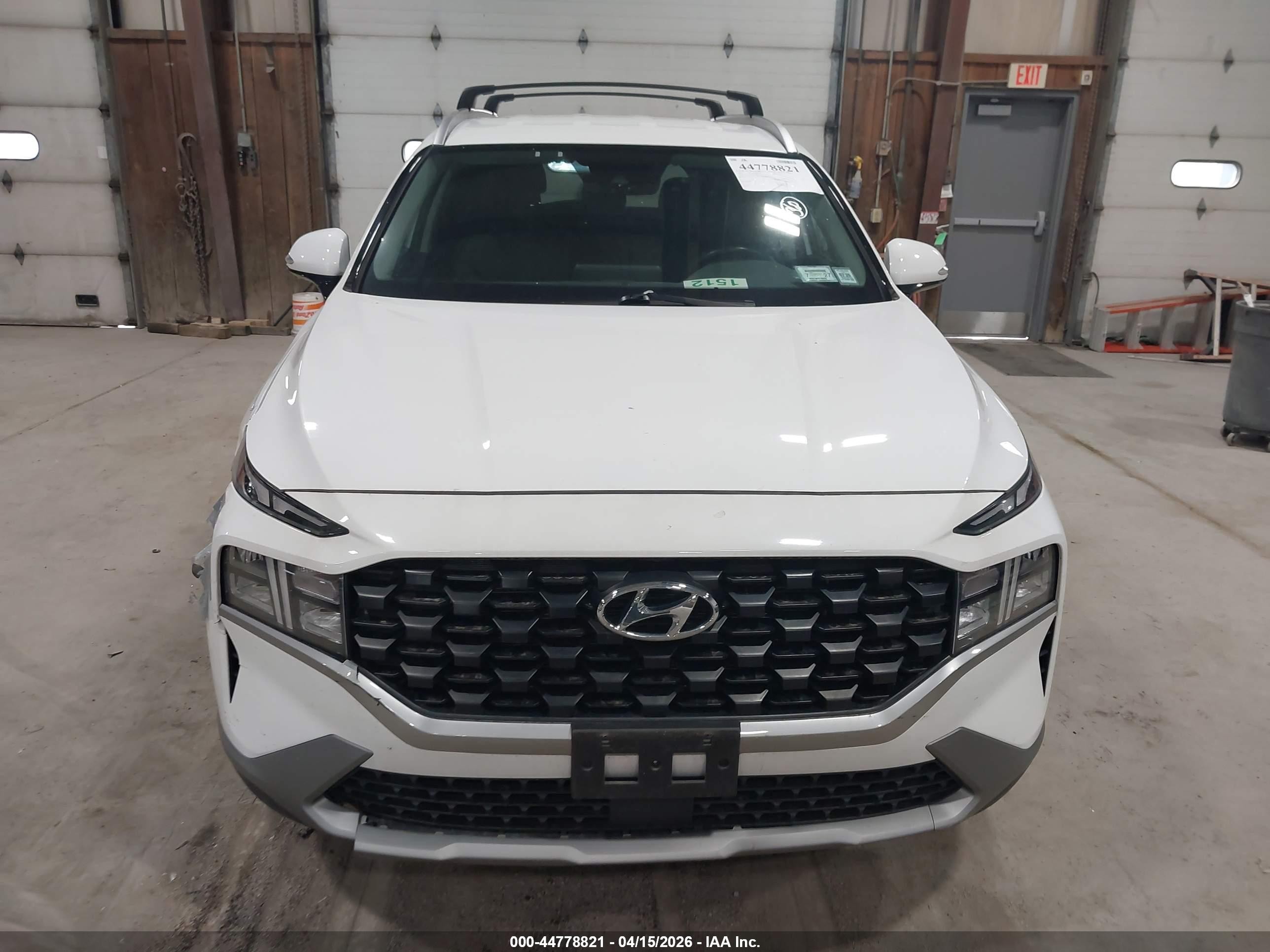 2023 Hyundai Santa Fe Sel White vin: 5NMS2DAJXPH600780