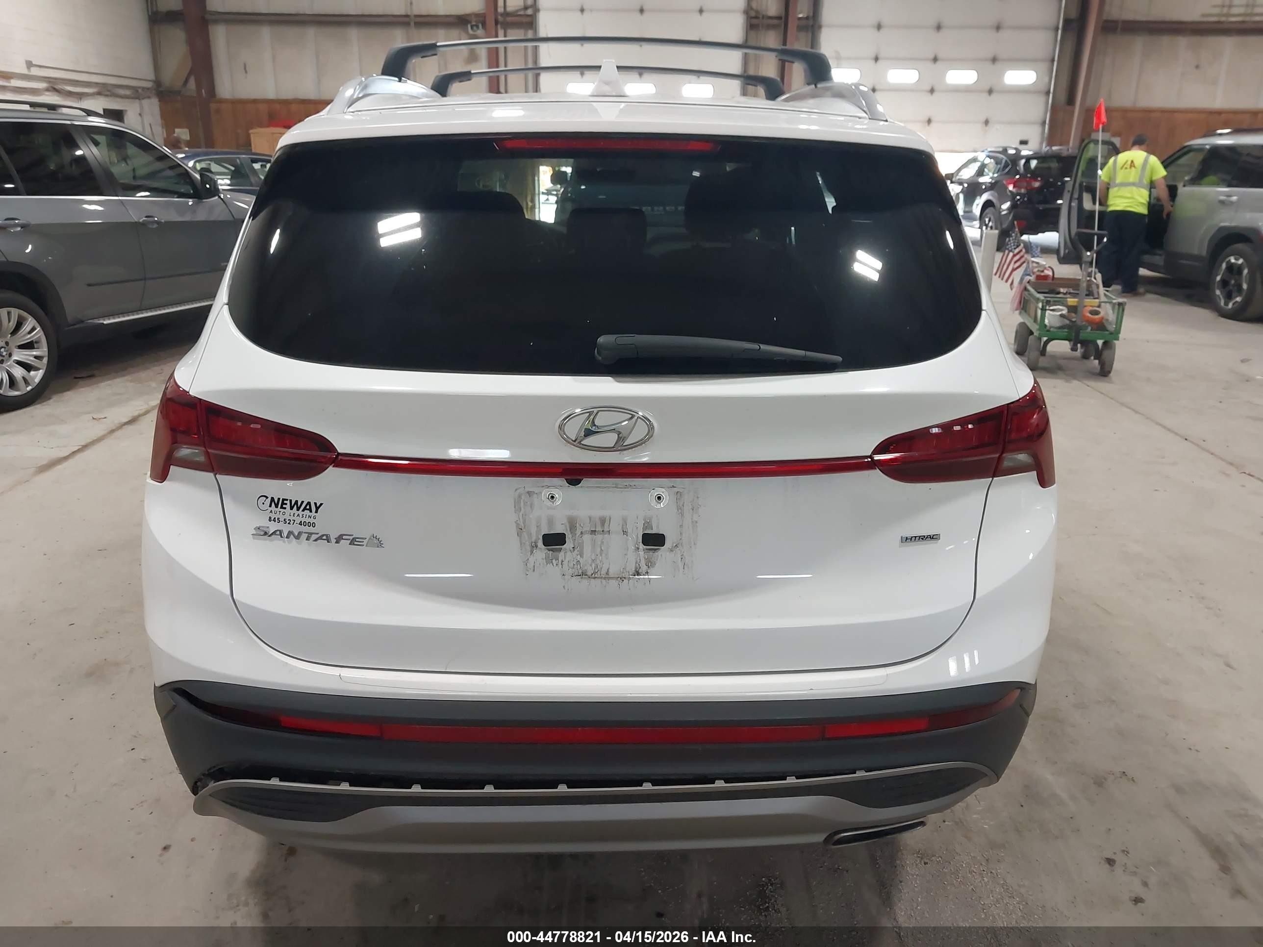 2023 Hyundai Santa Fe Sel White vin: 5NMS2DAJXPH600780