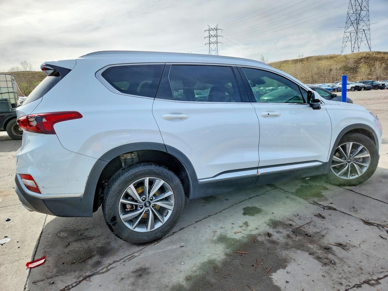 2019 Hyundai Santa Fe Sel Plus 2.4l Белый vin: 5NMS33AD0KH072127