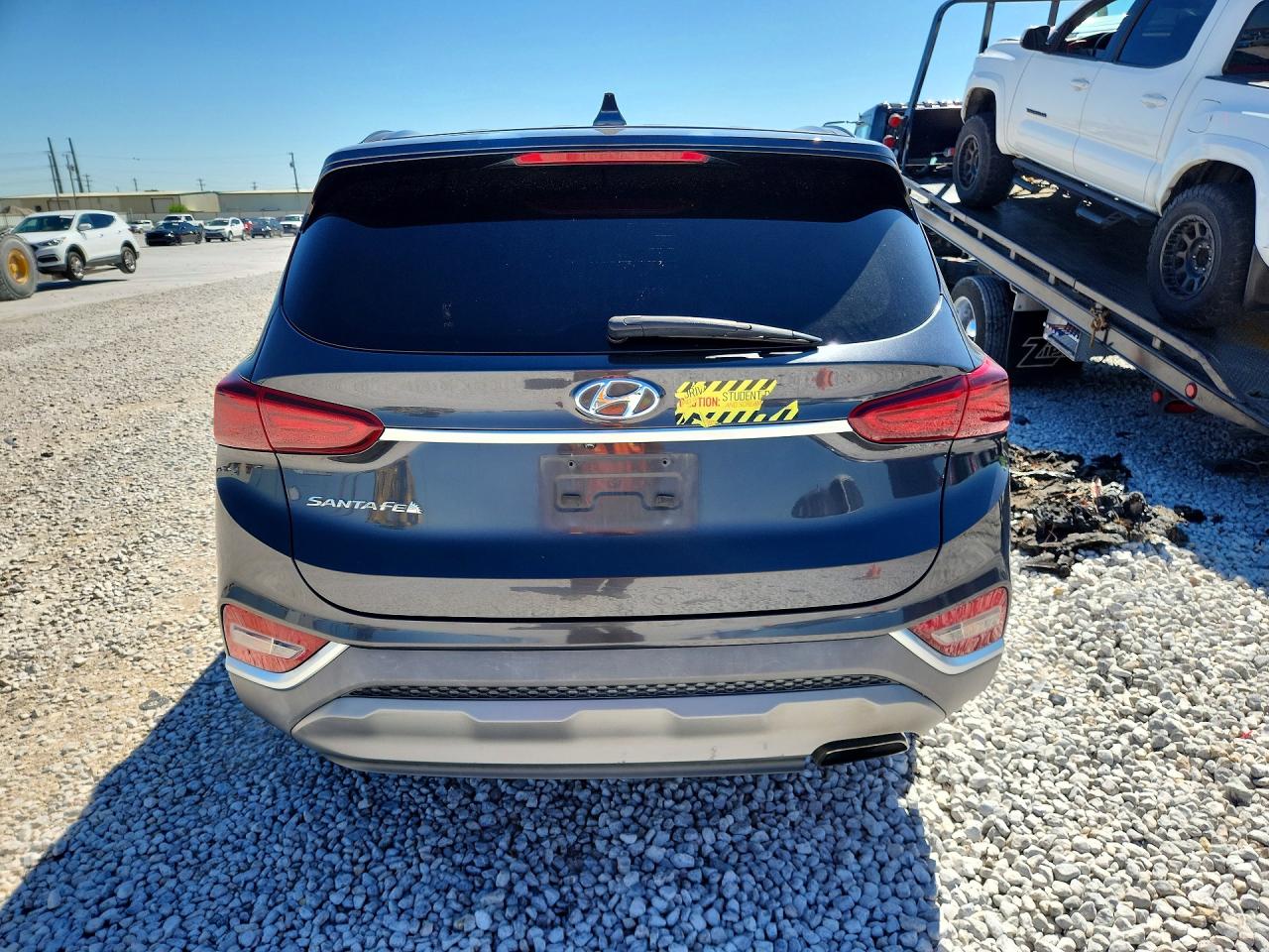 2020 Hyundai Santa Fe Sel Черный vin: 5NMS33AD0LH252774