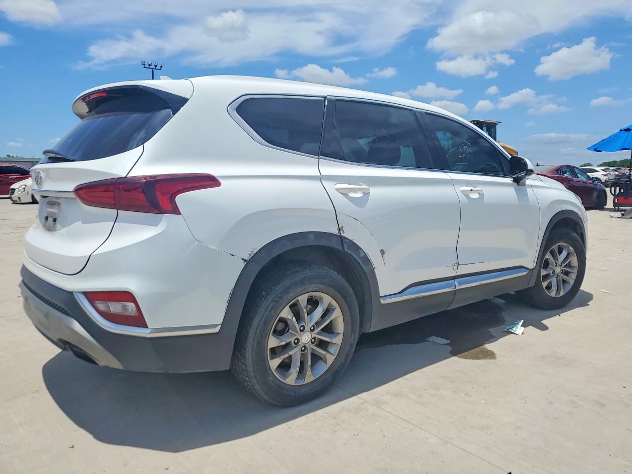 2020 Hyundai Santa Fe Sel Белый vin: 5NMS33AD0LH275813