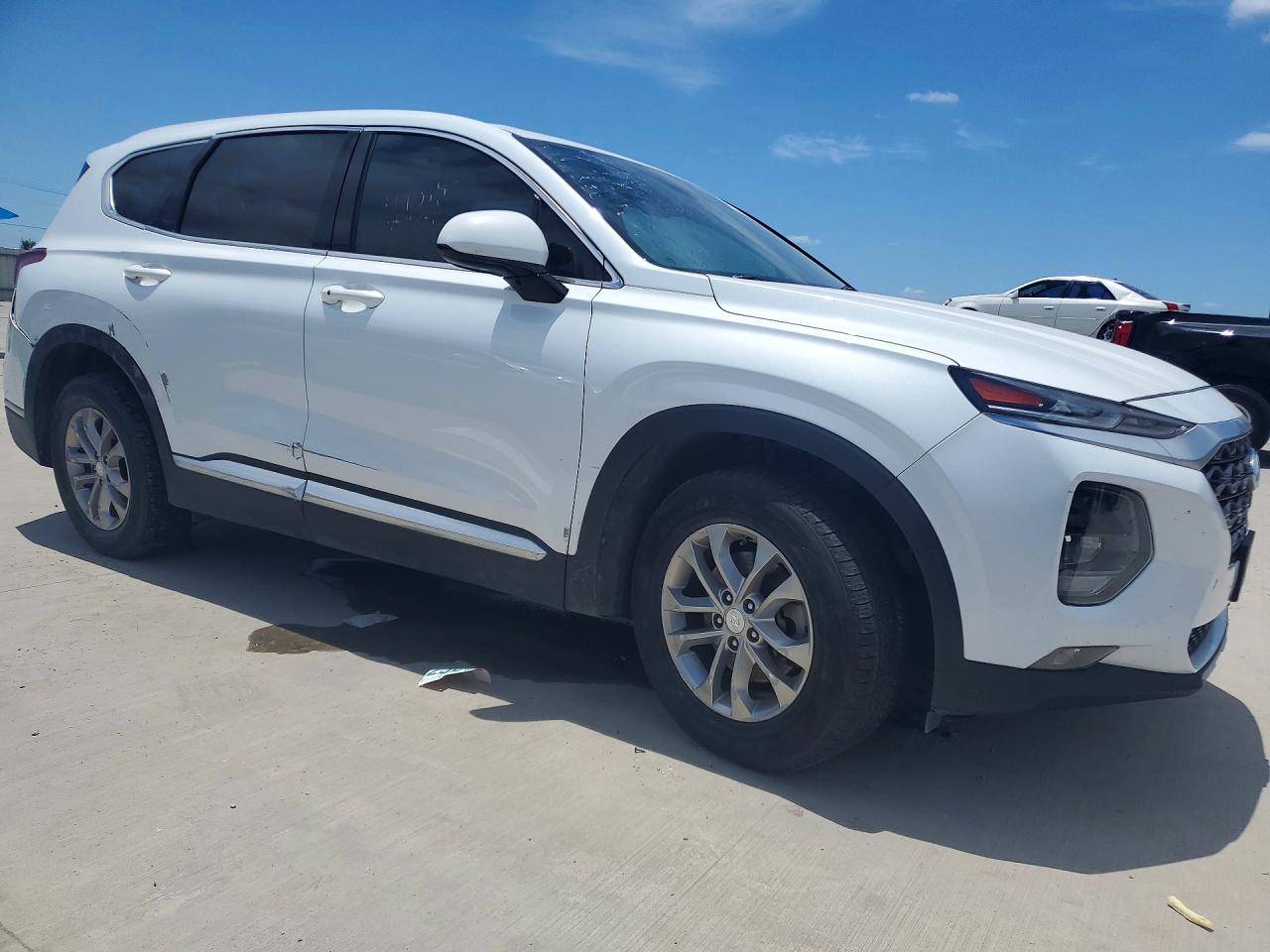 2020 Hyundai Santa Fe Sel Белый vin: 5NMS33AD0LH275813