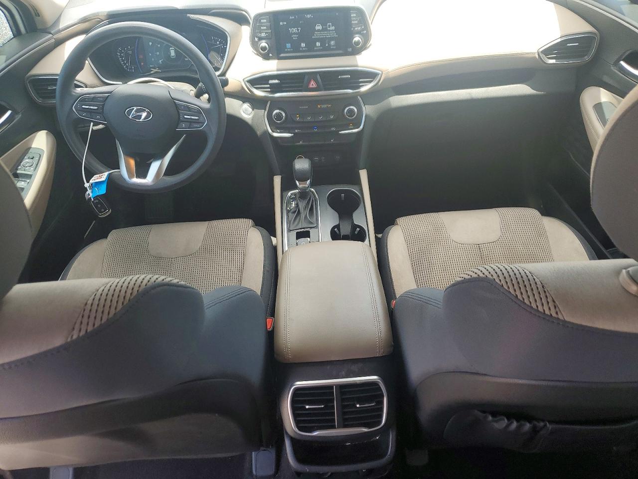 2020 Hyundai Santa Fe Sel Белый vin: 5NMS33AD0LH275813