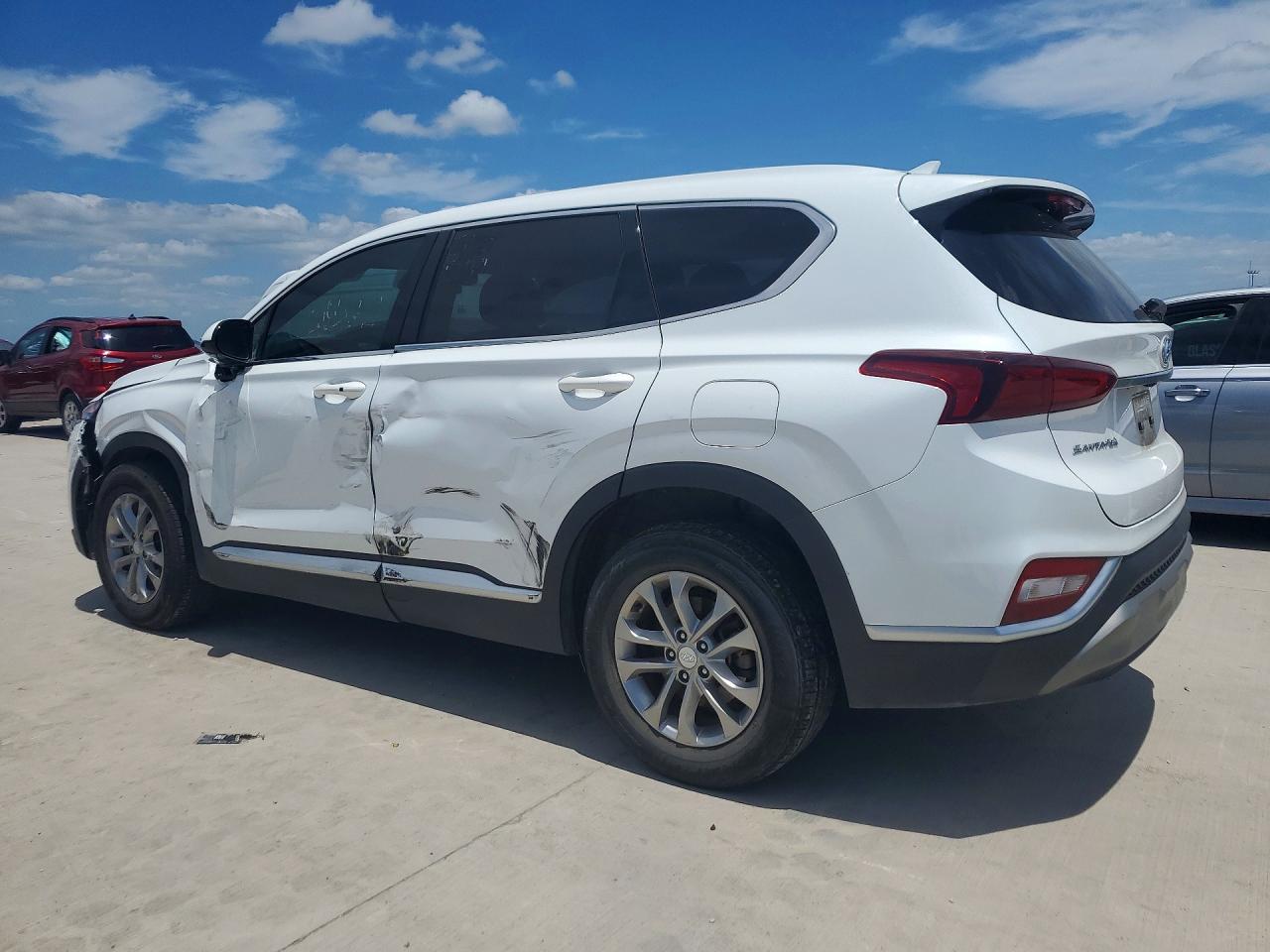 2020 Hyundai Santa Fe Sel Белый vin: 5NMS33AD0LH275813