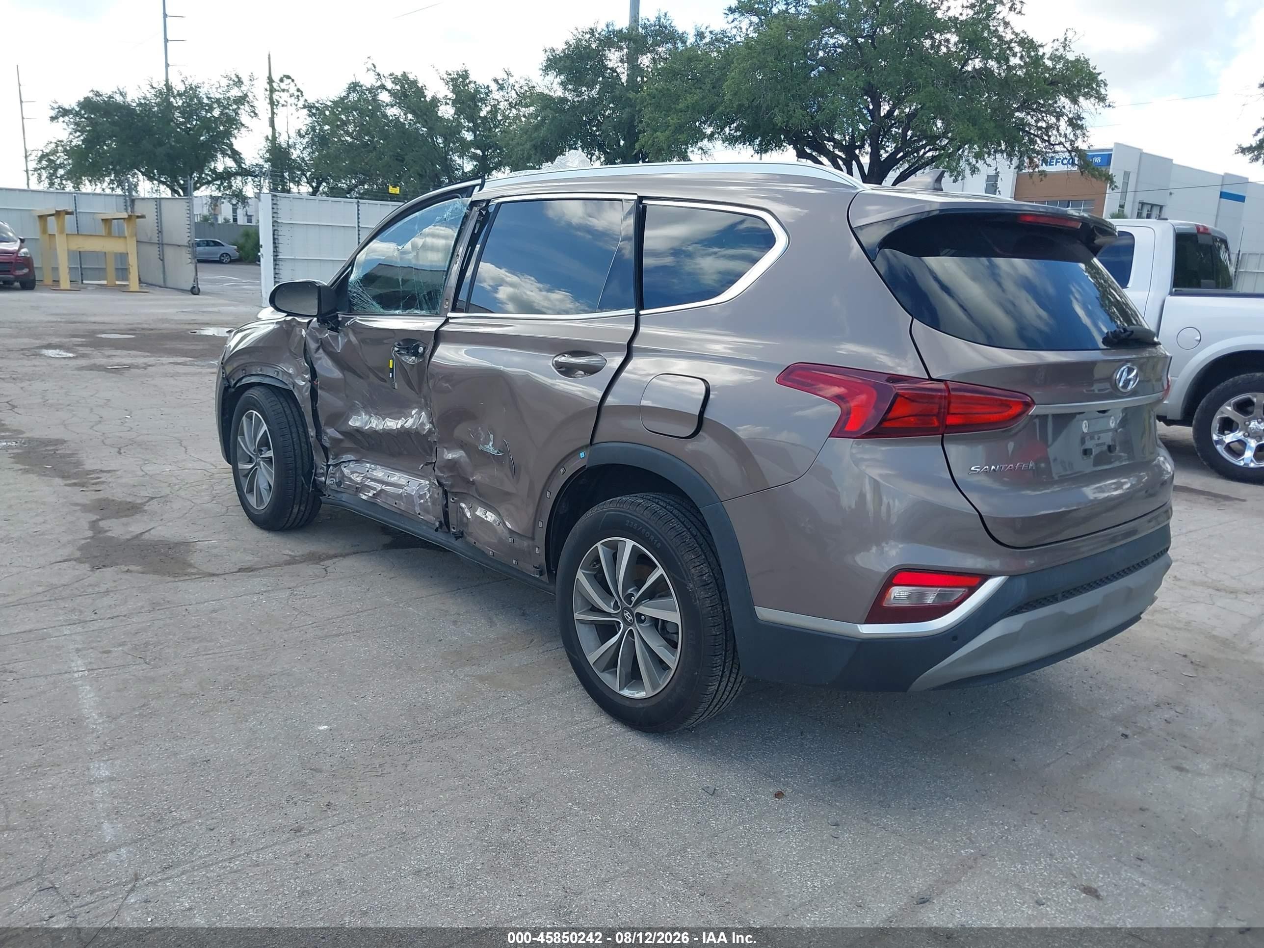 2020 Hyundai Santa Fe Sel Brown vin: 5NMS33AD1LH254646