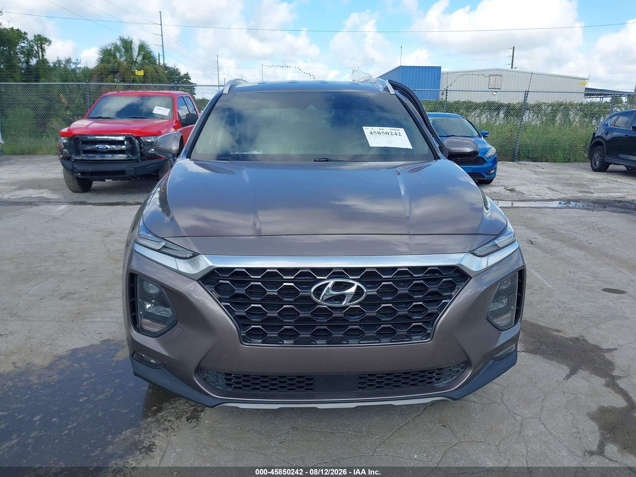 2020 Hyundai Santa Fe Sel Brown vin: 5NMS33AD1LH254646