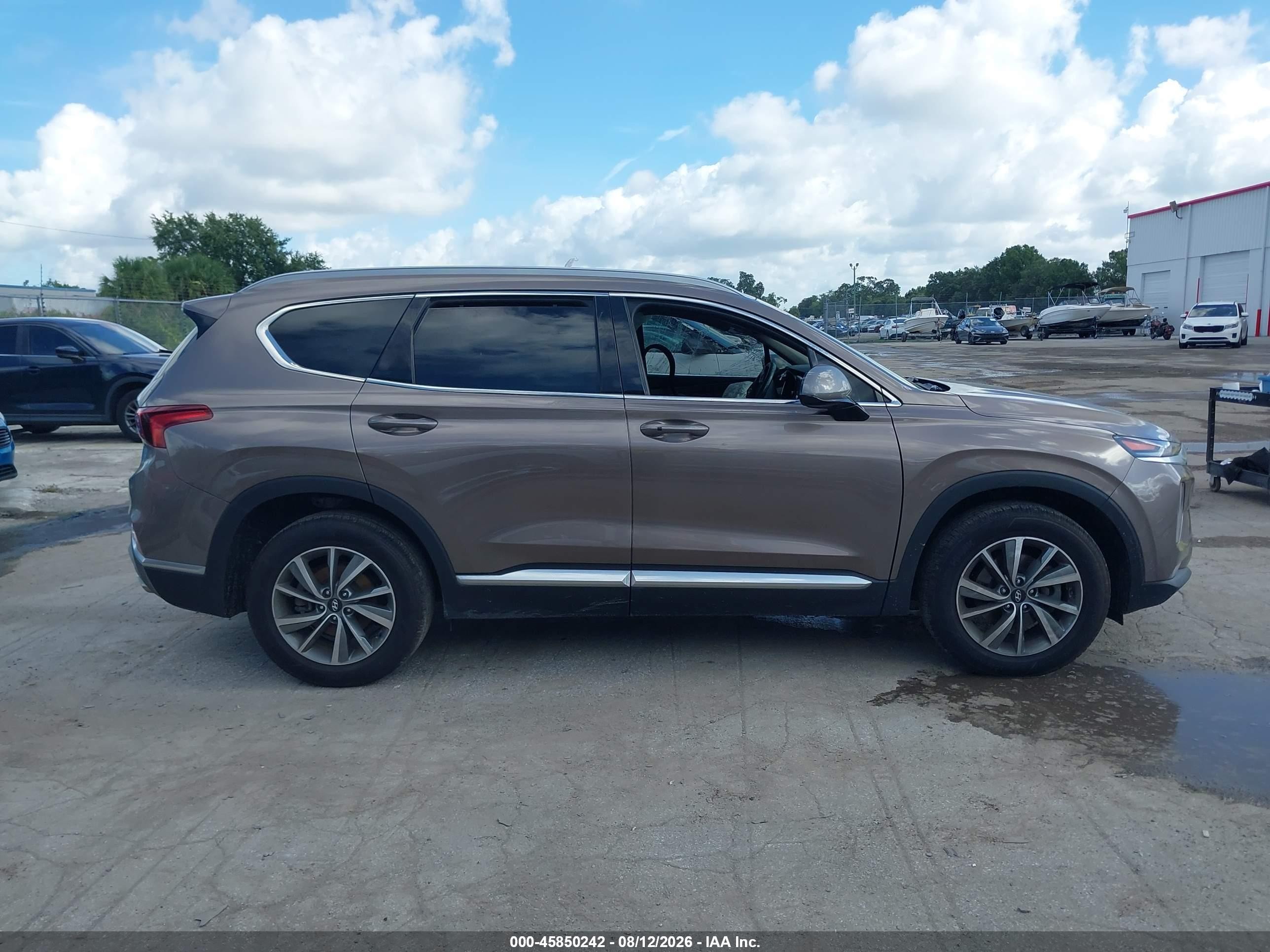 2020 Hyundai Santa Fe Sel Brown vin: 5NMS33AD1LH254646