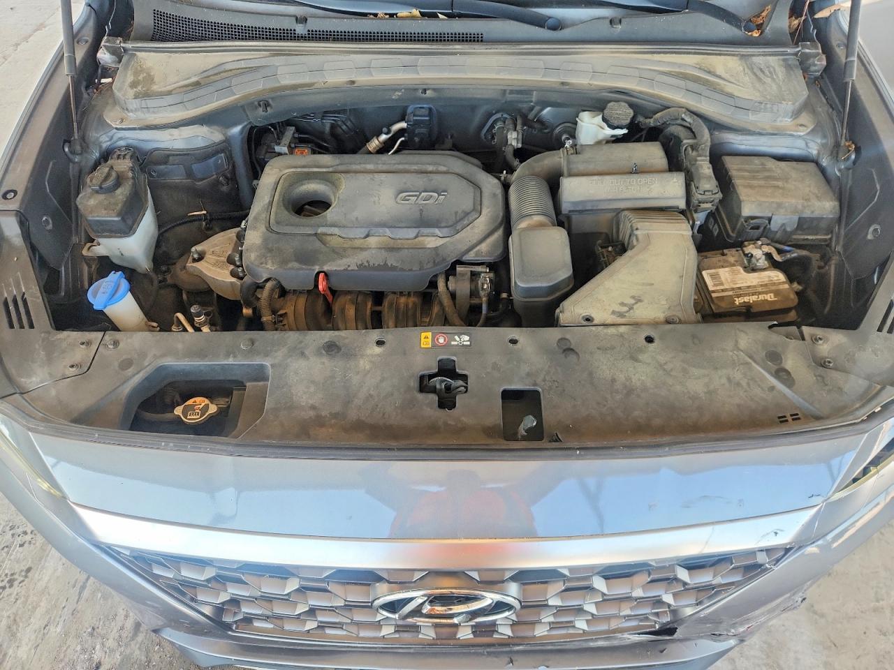 2019 Hyundai Santa Fe Sel 2.4l Gray vin: 5NMS33AD2KH106102