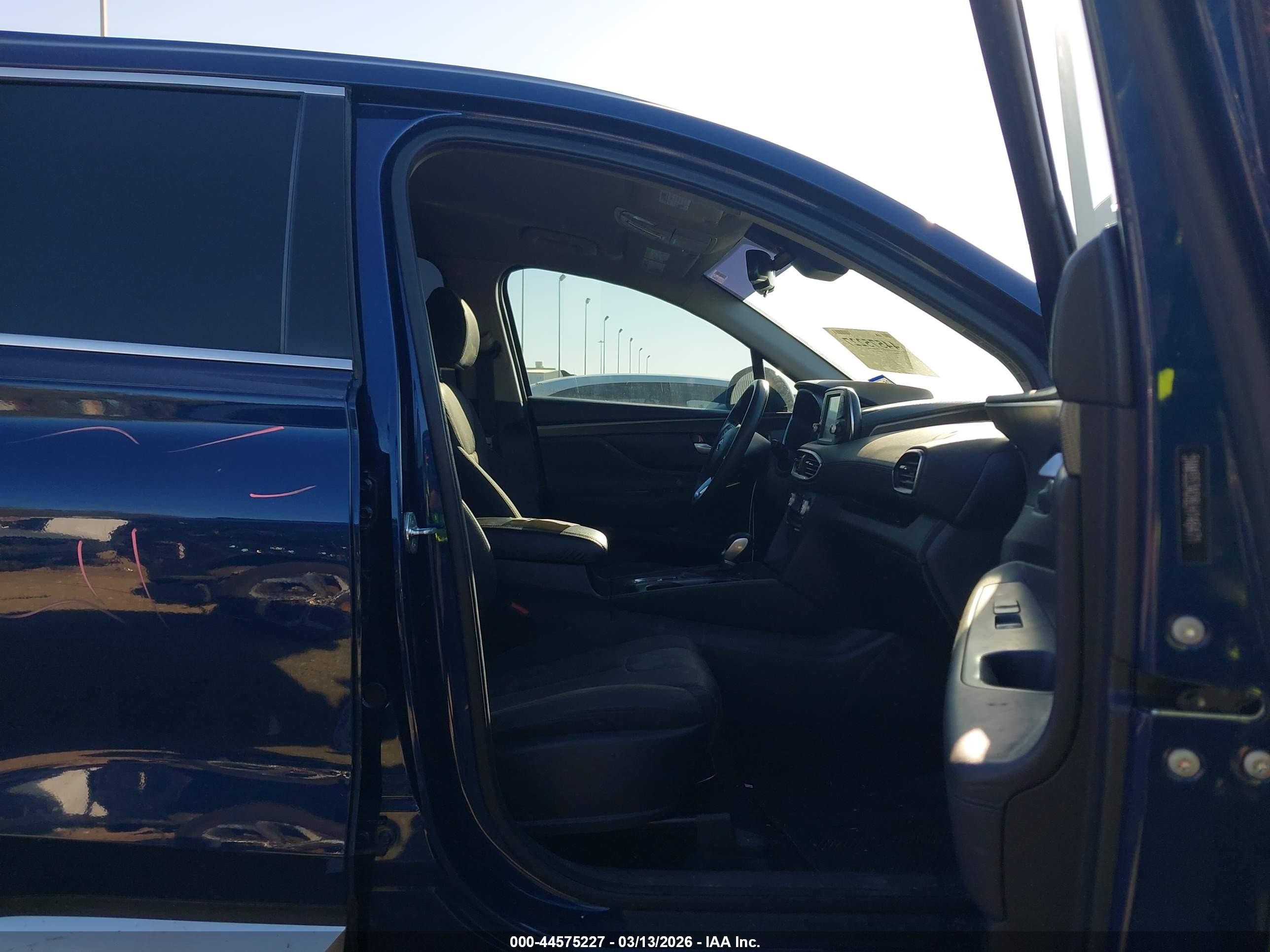 2020 Hyundai Santa Fe Sel Blue vin: 5NMS33AD2LH164471