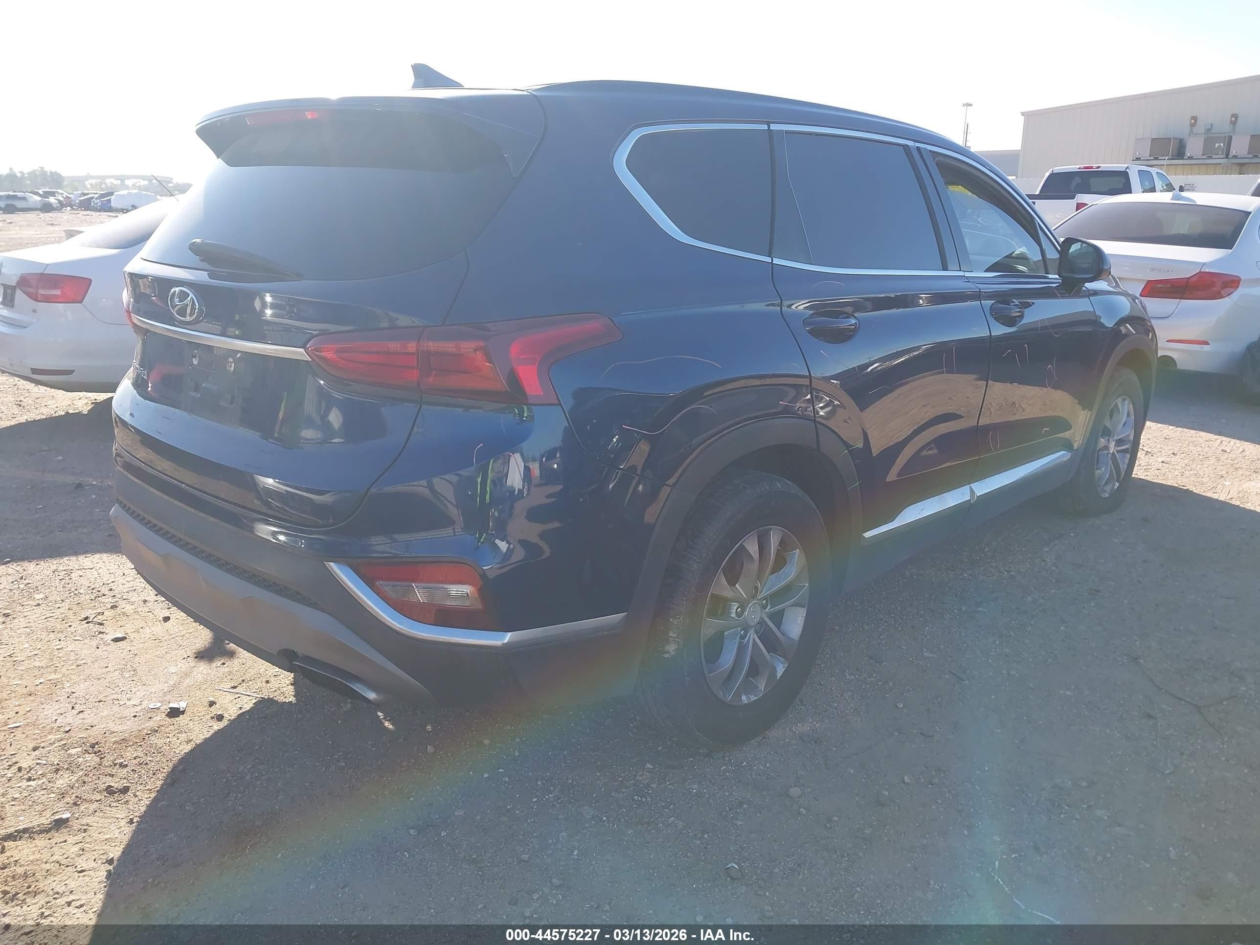 2020 Hyundai Santa Fe Sel Blue vin: 5NMS33AD2LH164471
