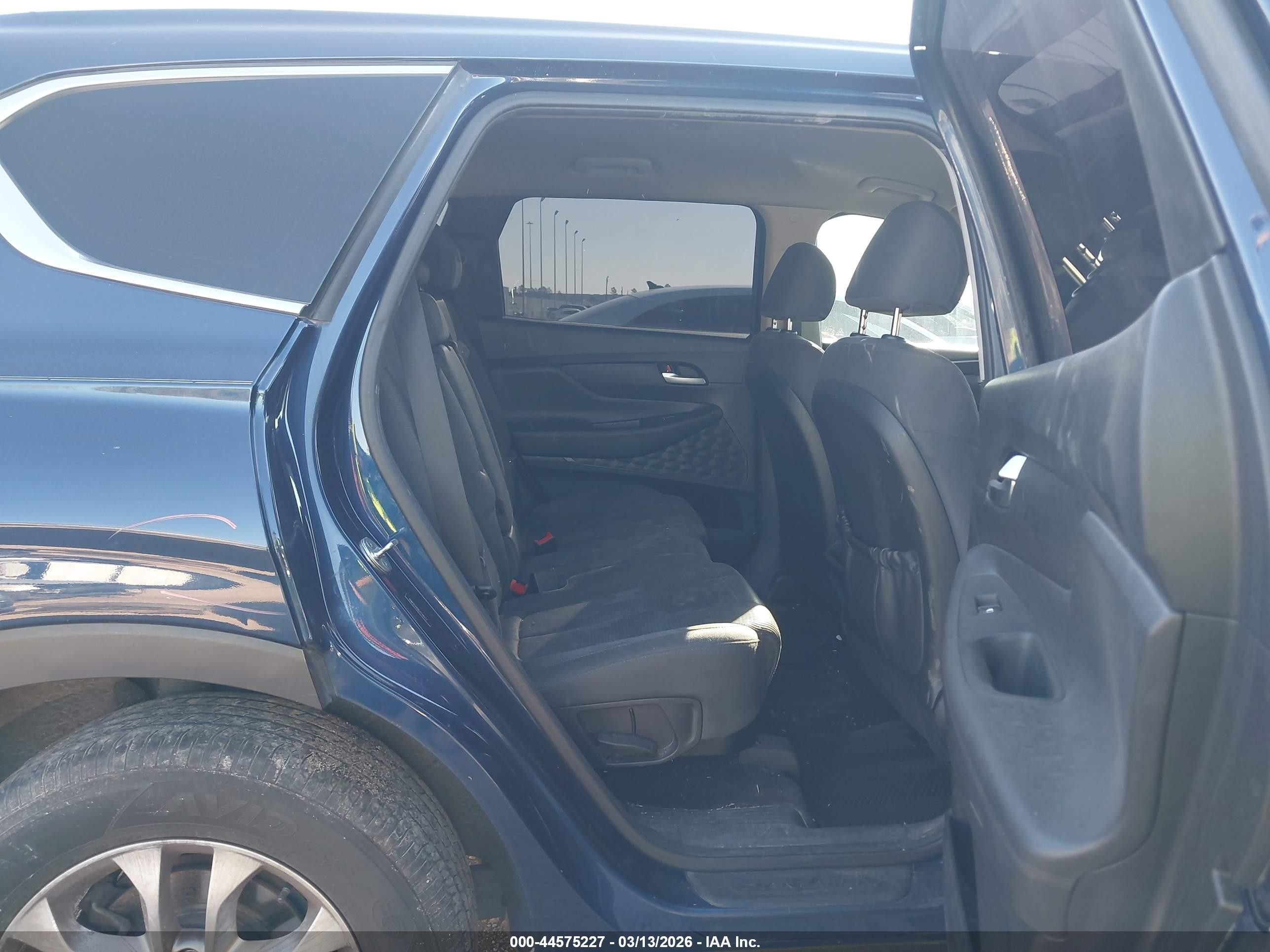 2020 Hyundai Santa Fe Sel Blue vin: 5NMS33AD2LH164471