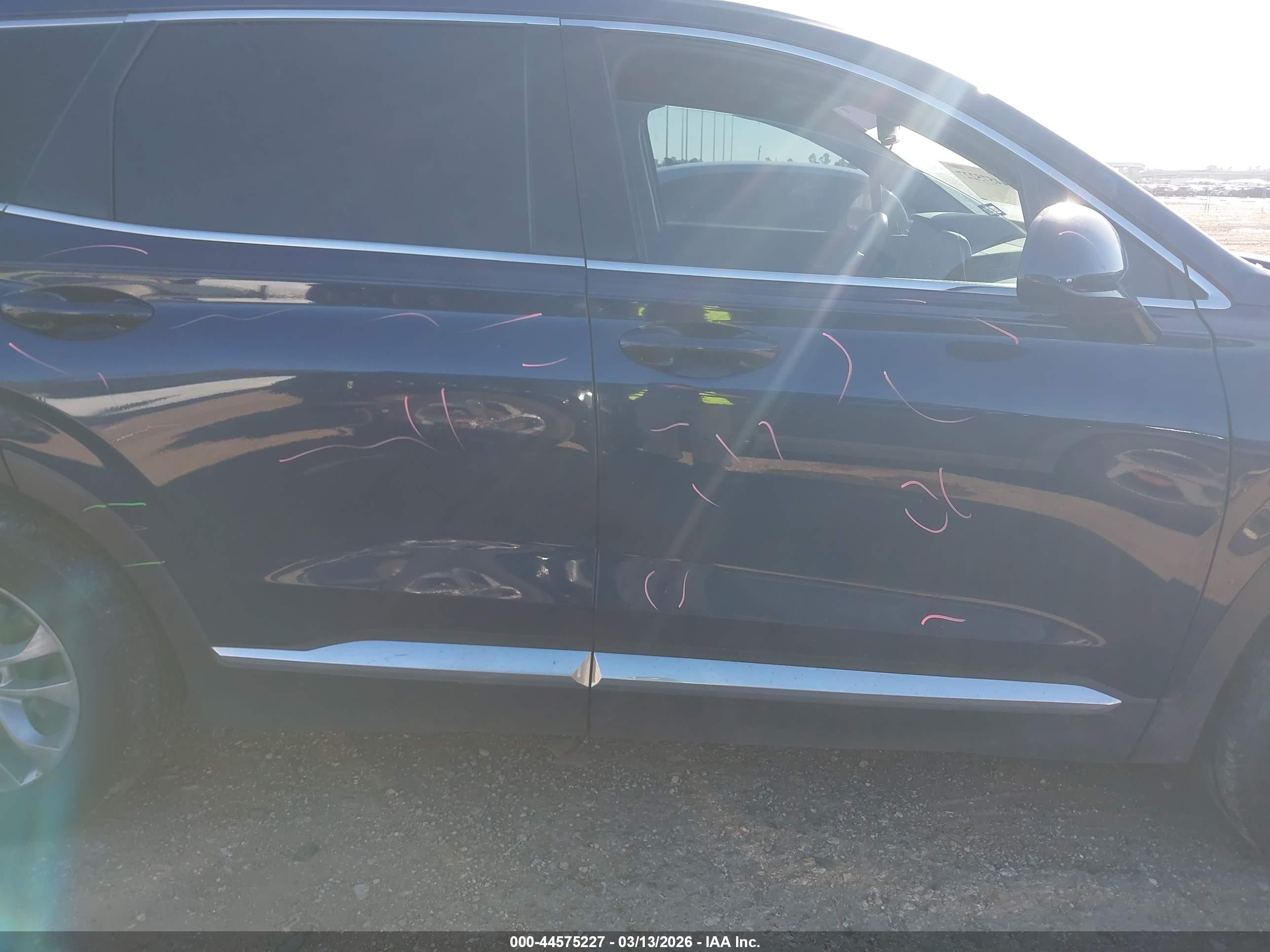 2020 Hyundai Santa Fe Sel Blue vin: 5NMS33AD2LH164471