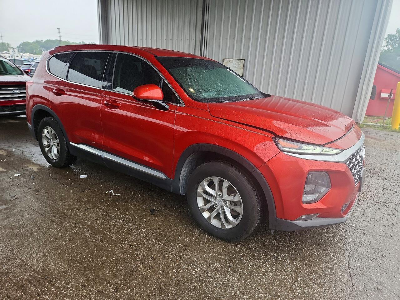 2020 Hyundai Santa Fe Sel Red vin: 5NMS33AD2LH196935